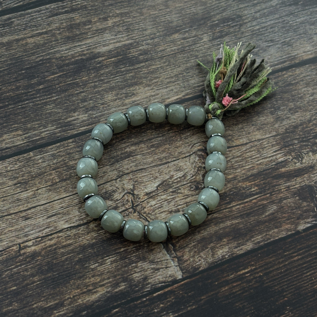 Mist & Pine Calm Jade Bracelet