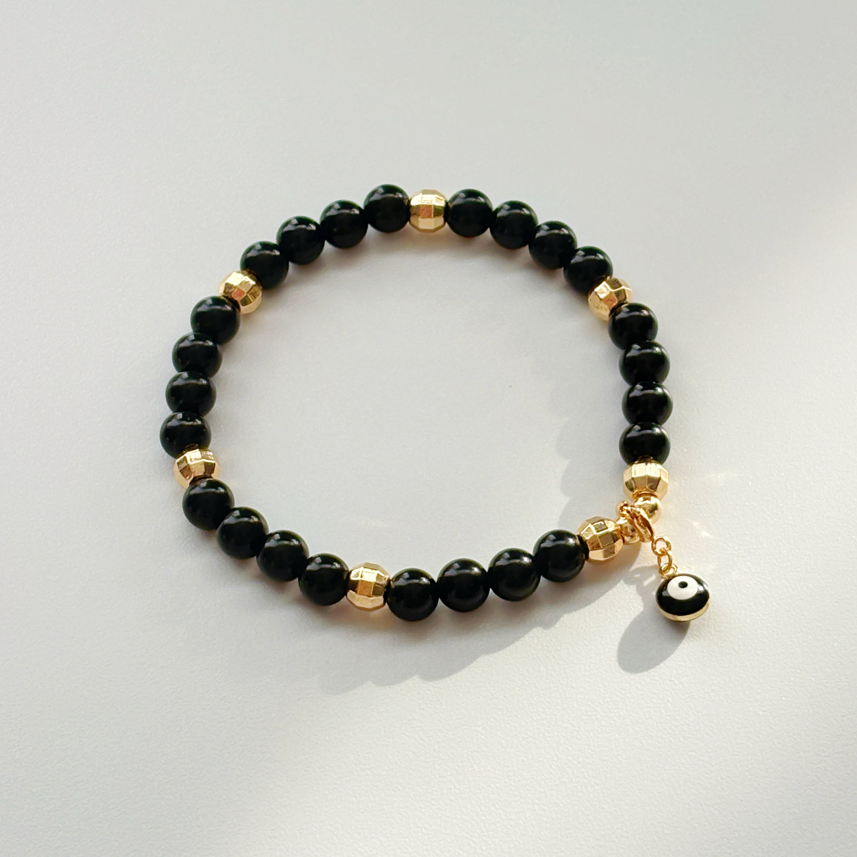 Black Eye Guard Obsidian Evil Eye Bracelet
