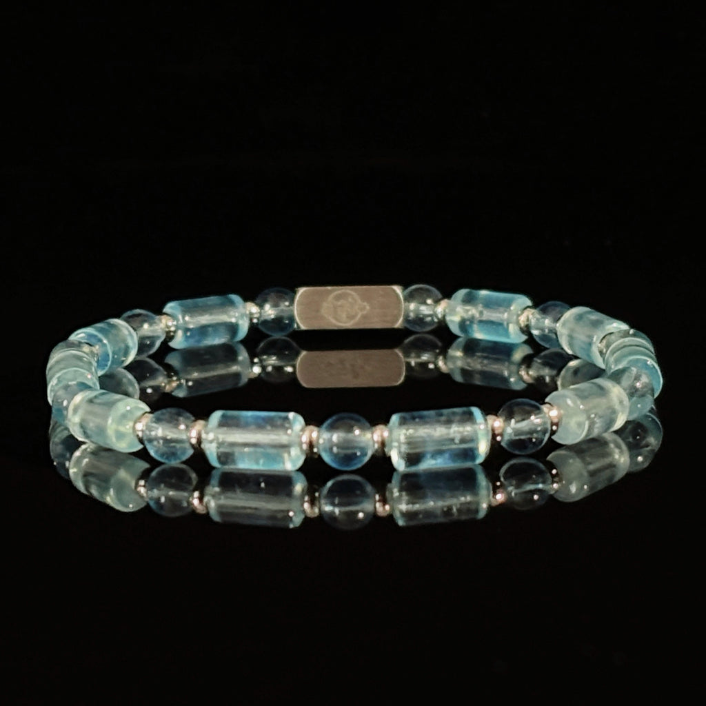 Healing Series Blue Axis Aquamarine Calm Bracelet
