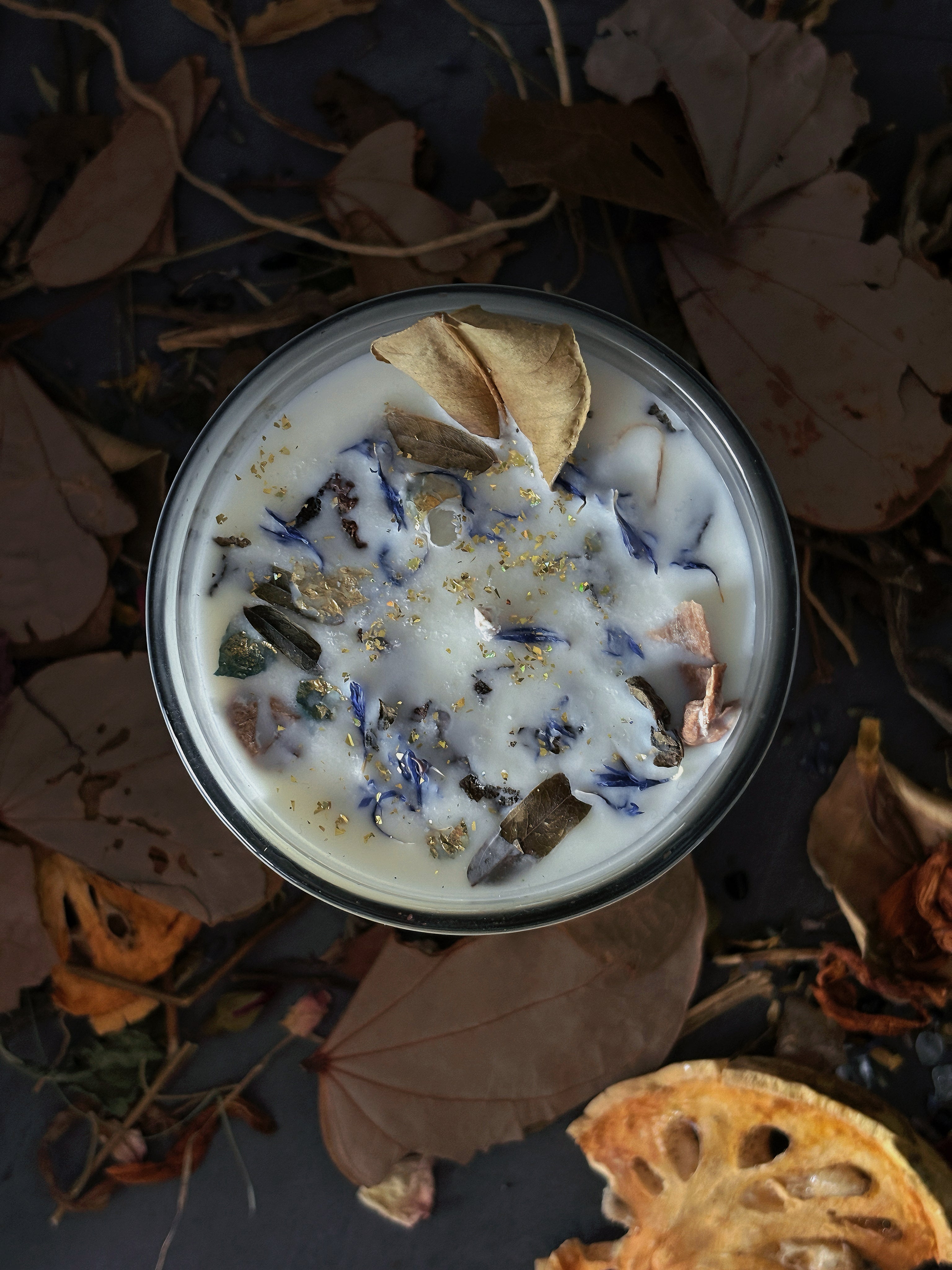 Golden Elephant Abundance Candle