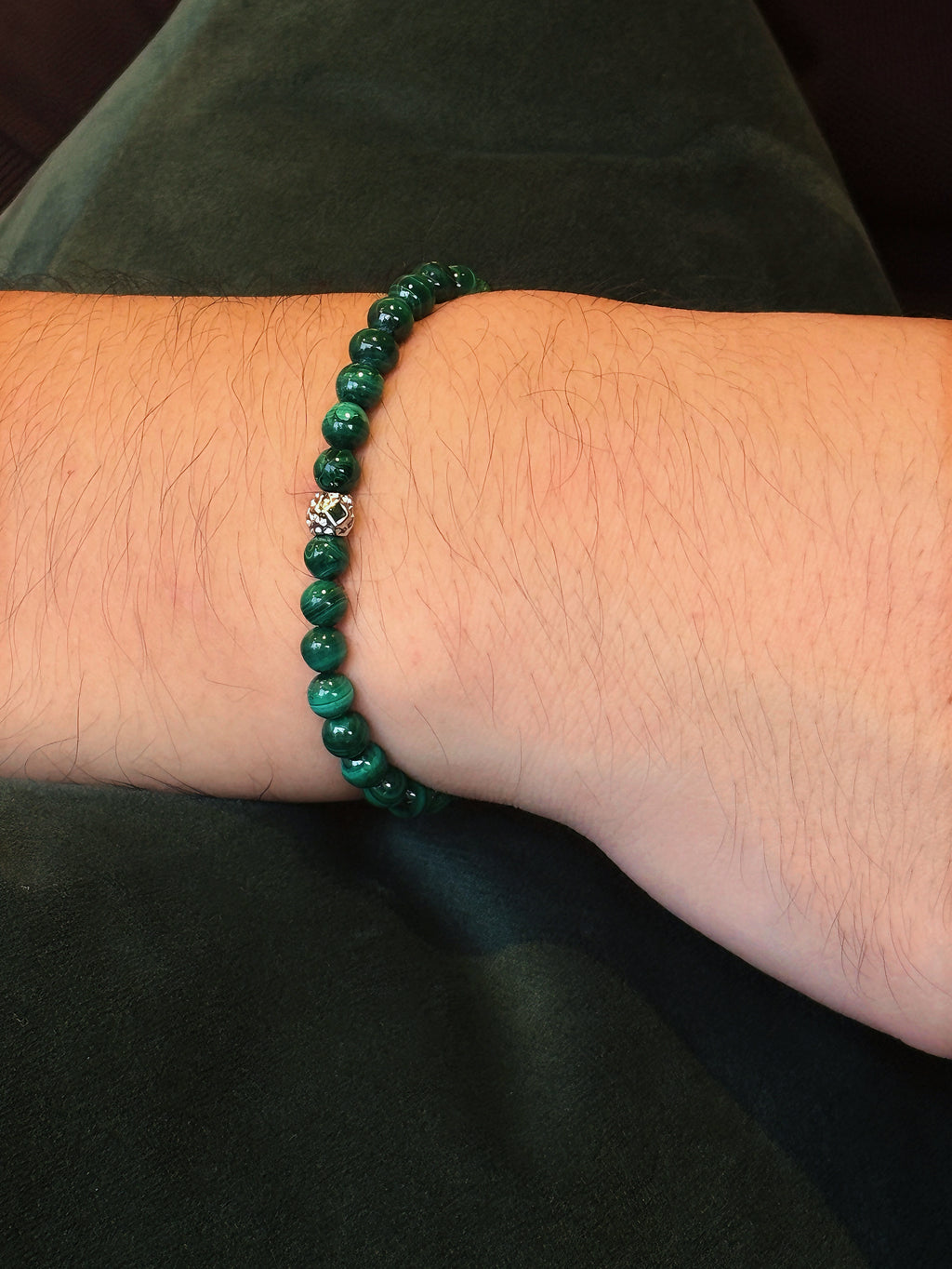Sentinel Emerald Veil Malachite Transformation Bracelet