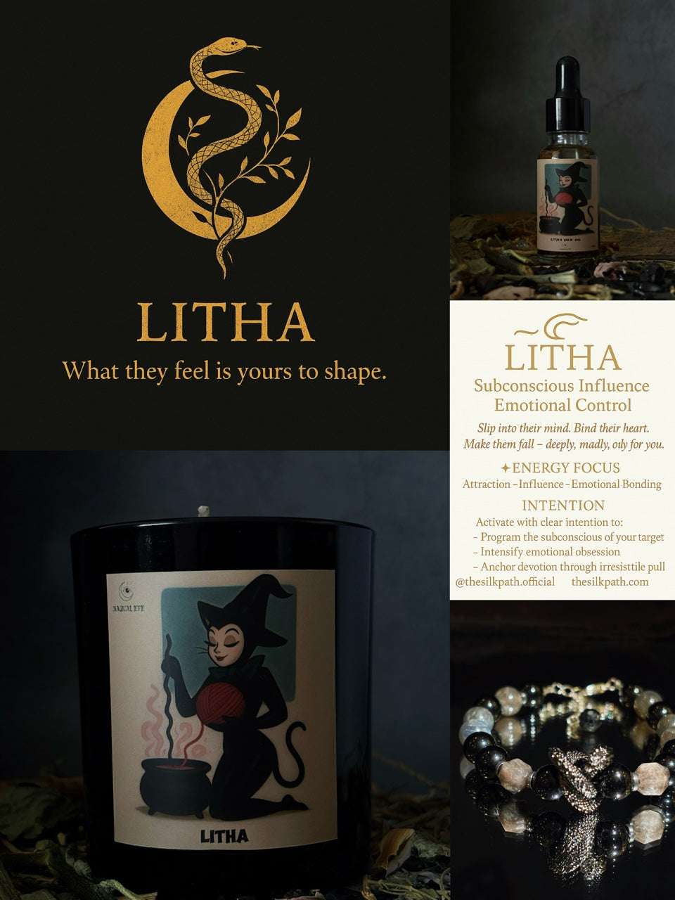 Litha Ritual Oil Attraction Emotional Harmony