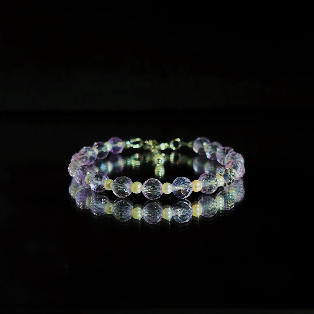 Dreamlight Lavender Amethyst Feminine Grace Bracelet