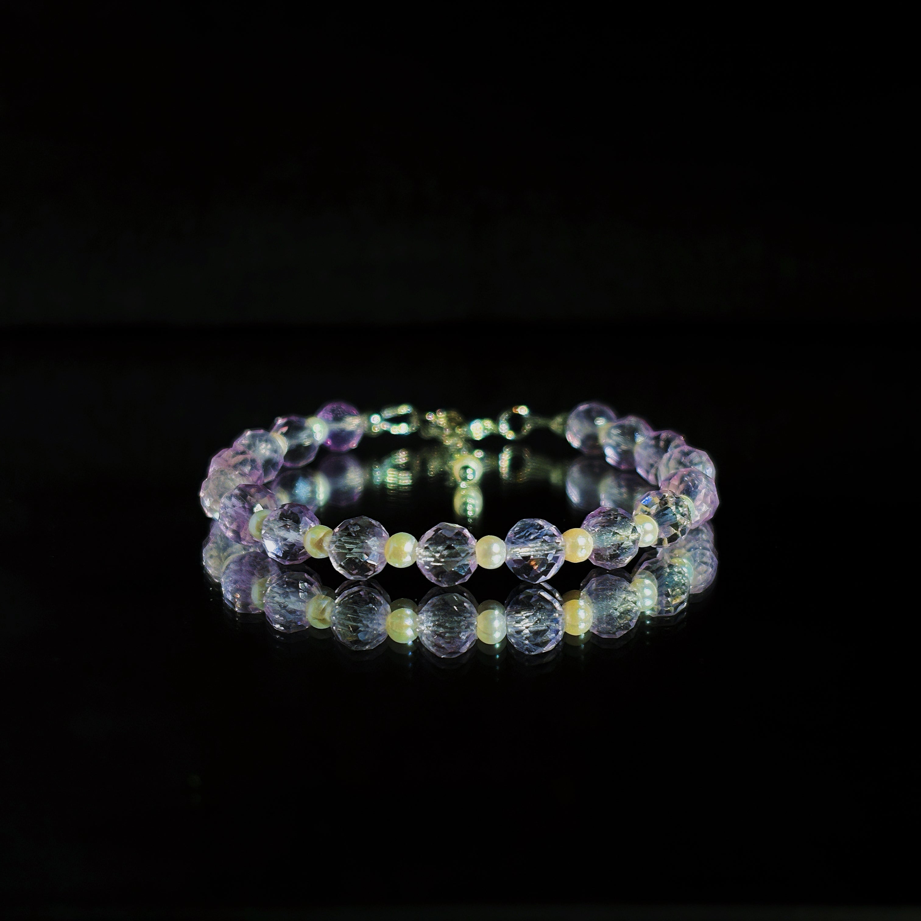 Dreamlight Lavender Amethyst Feminine Grace Bracelet