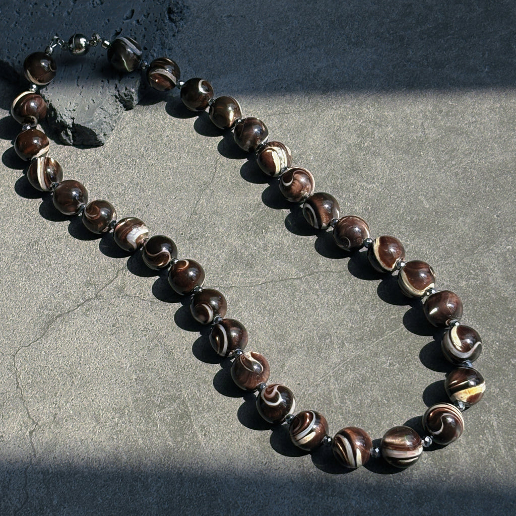 Silk Road Relic Night Tide Shell Grounding Necklace