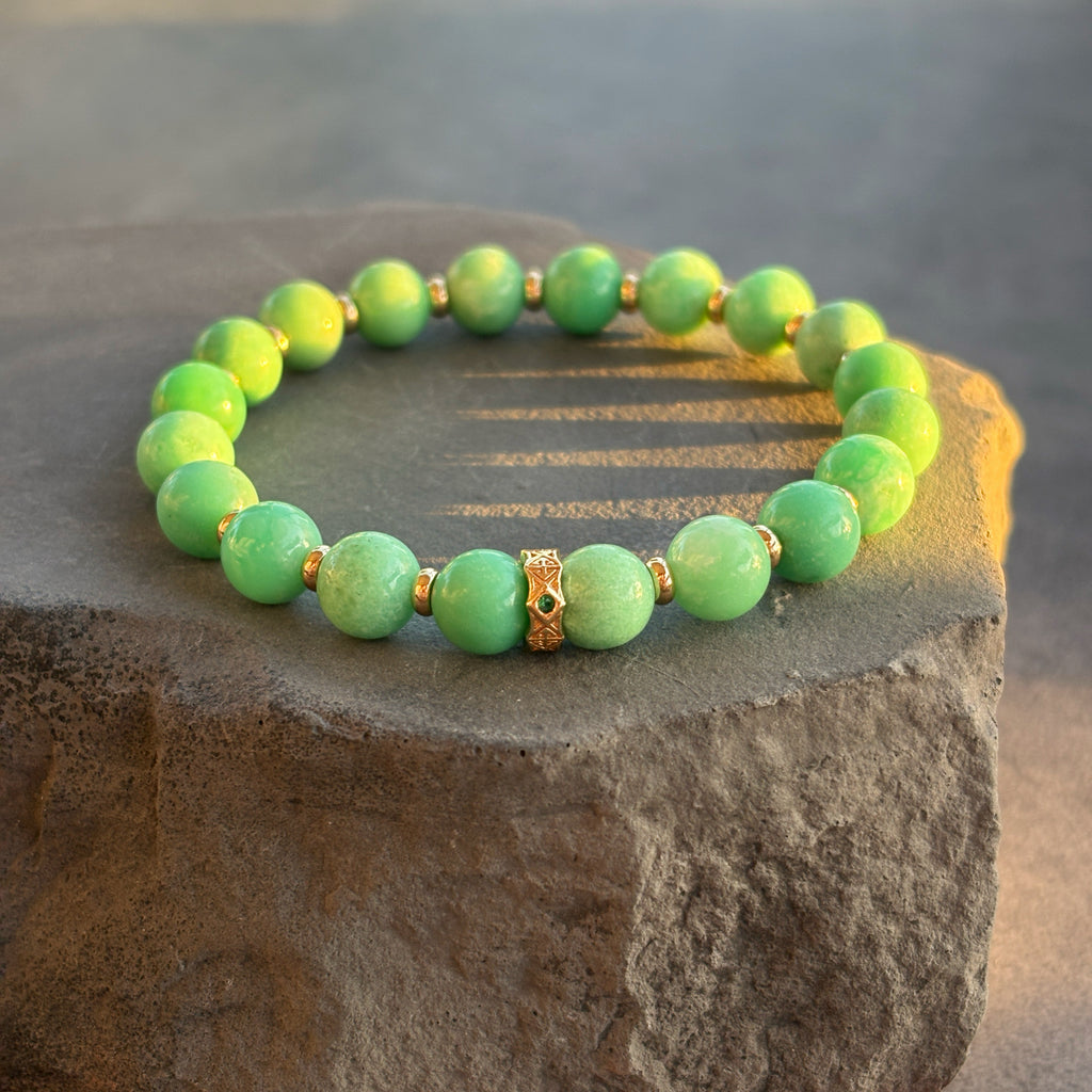 Emerald Crest Australian Jade Prosperity Bracelet