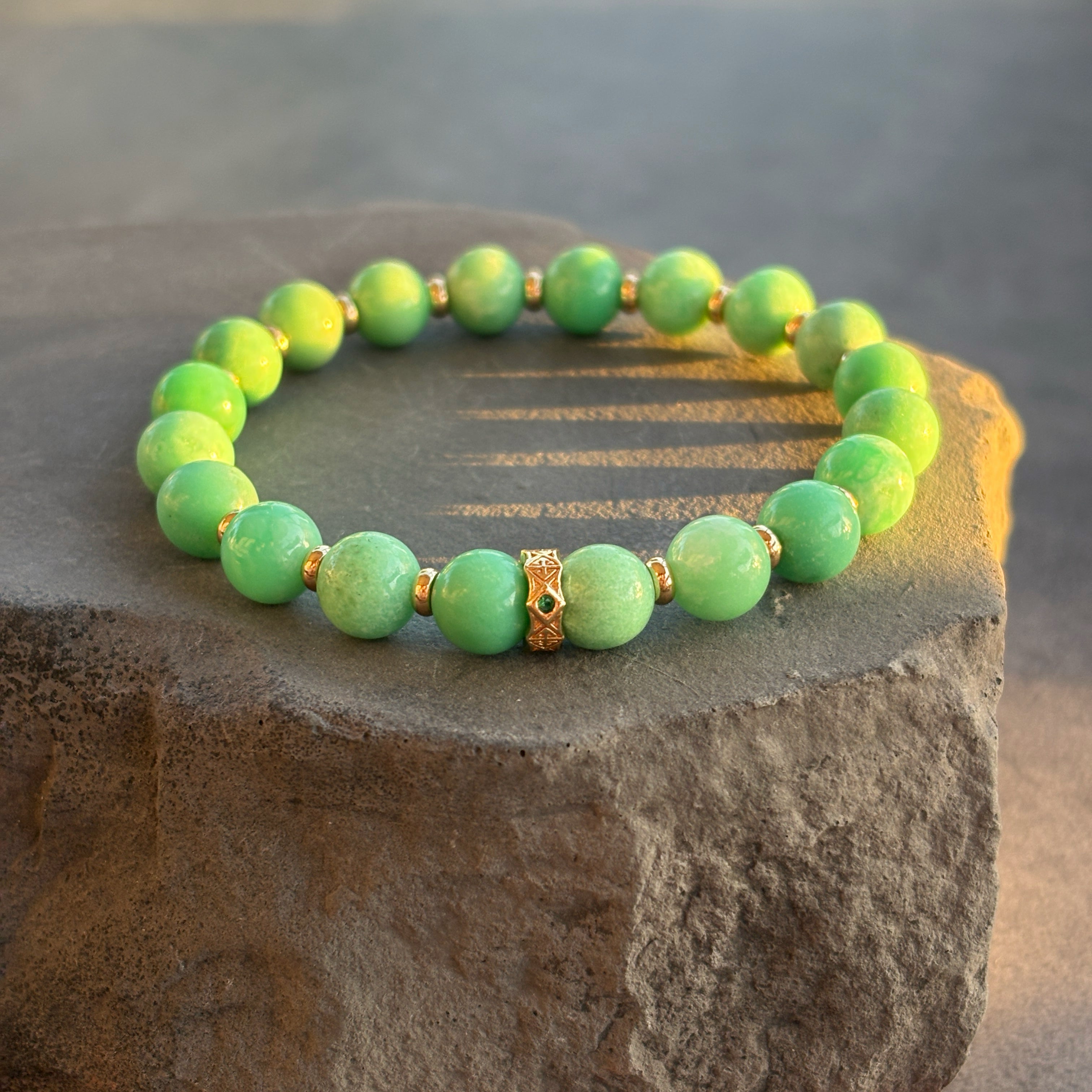 Emerald Crest Australian Jade Prosperity Bracelet
