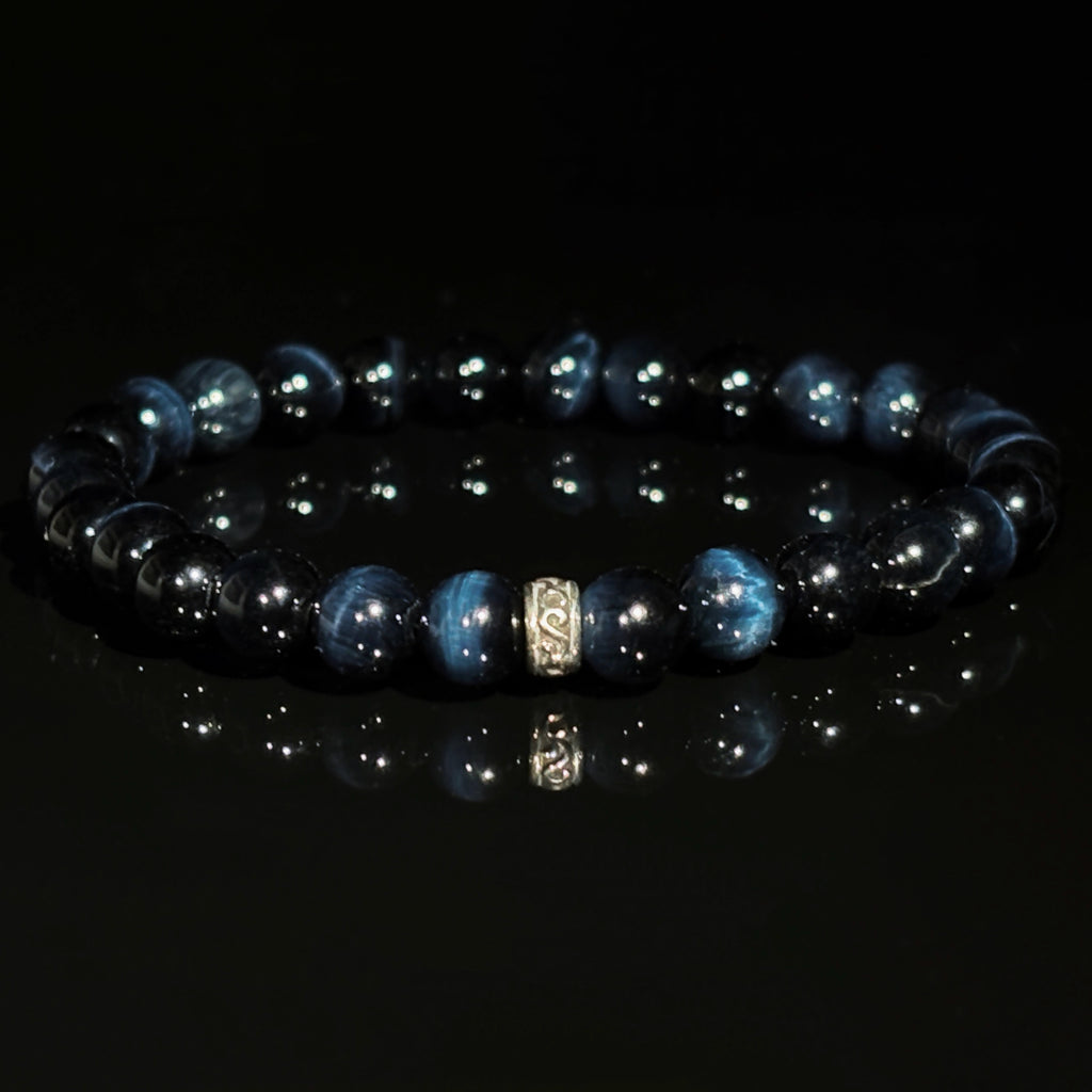 Sentinel Farsight Blue Tiger Eye Focus Bracelet