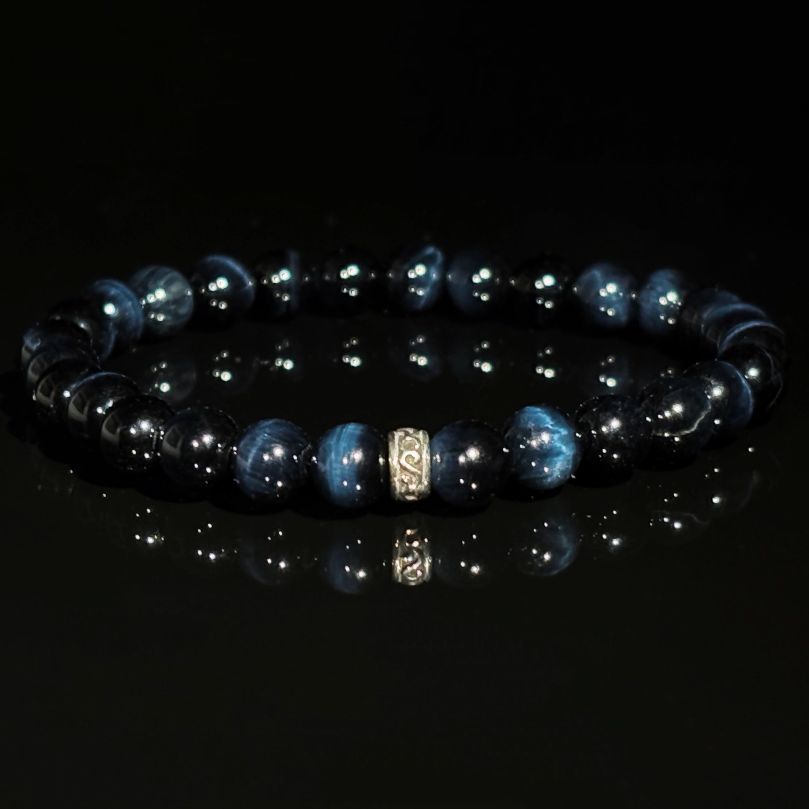 Sentinel Farsight Blue Tiger Eye Focus Bracelet