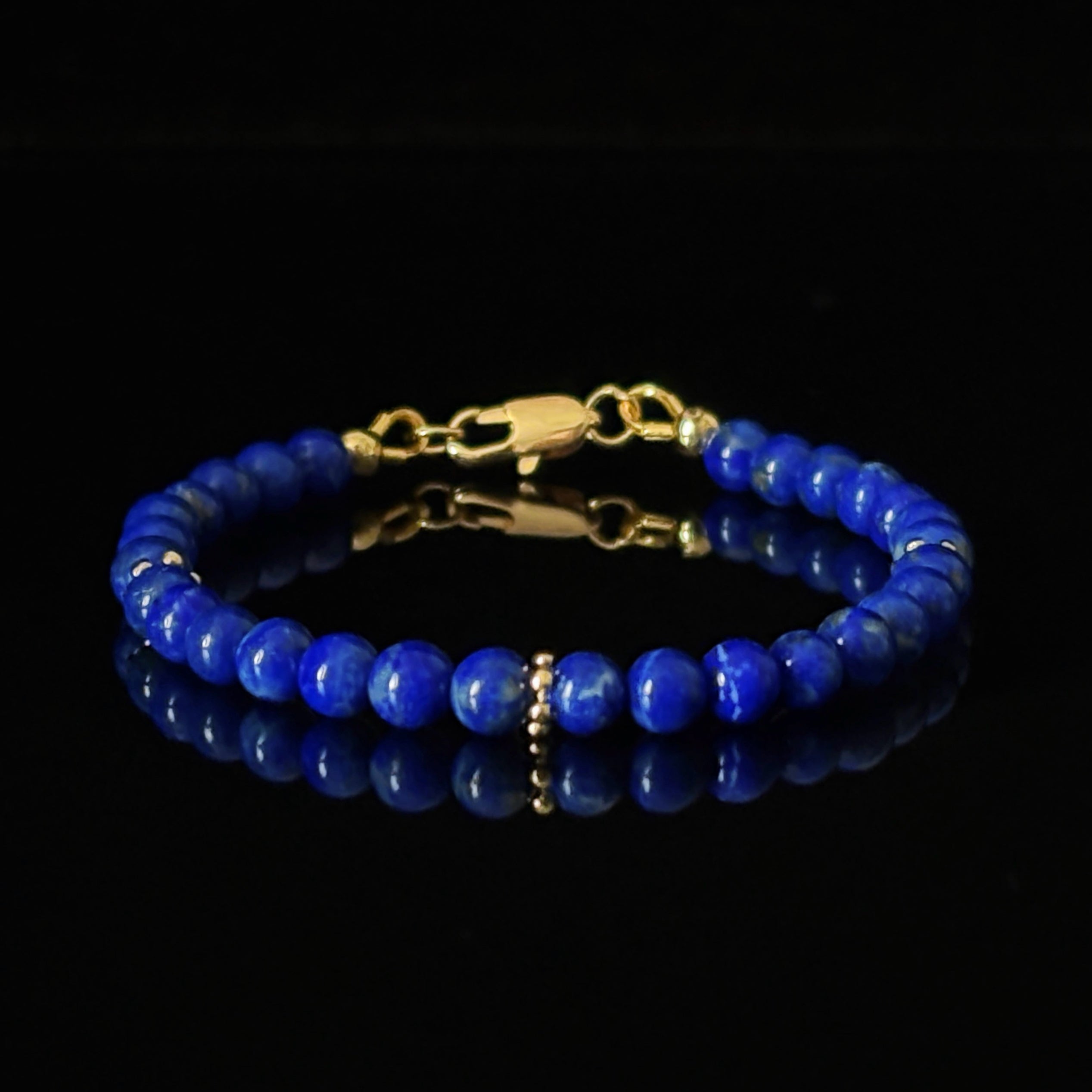 Silk Road Relic Starlit Lapis Lazuli Intuition Bracelet