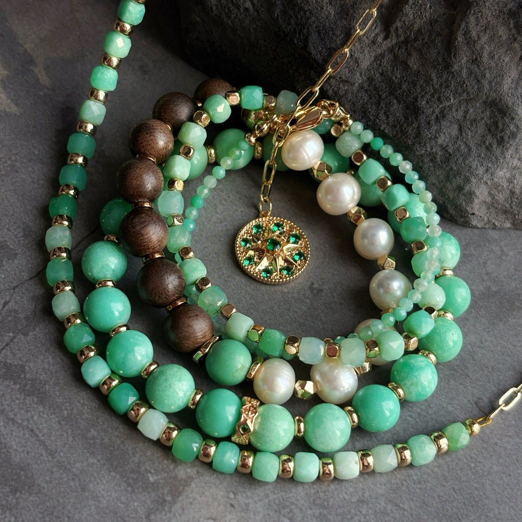 Silk Road Relic Emerald Crest Australian Jade Prosperity Bracelet