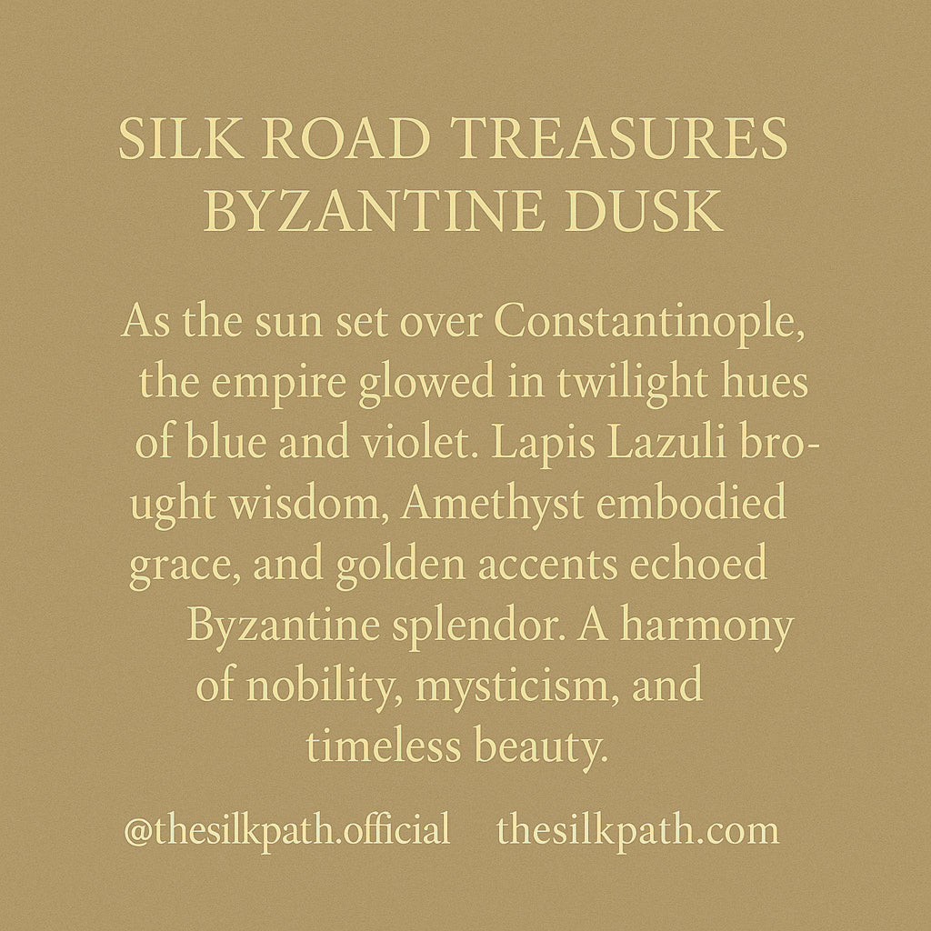 Silk Road Relic Byzantine Light Smoky Quartz Citrine Garnet Bracelet