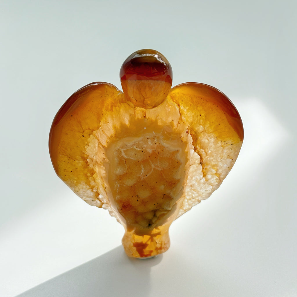 Hand-Carved Crystal Angel
Guardians