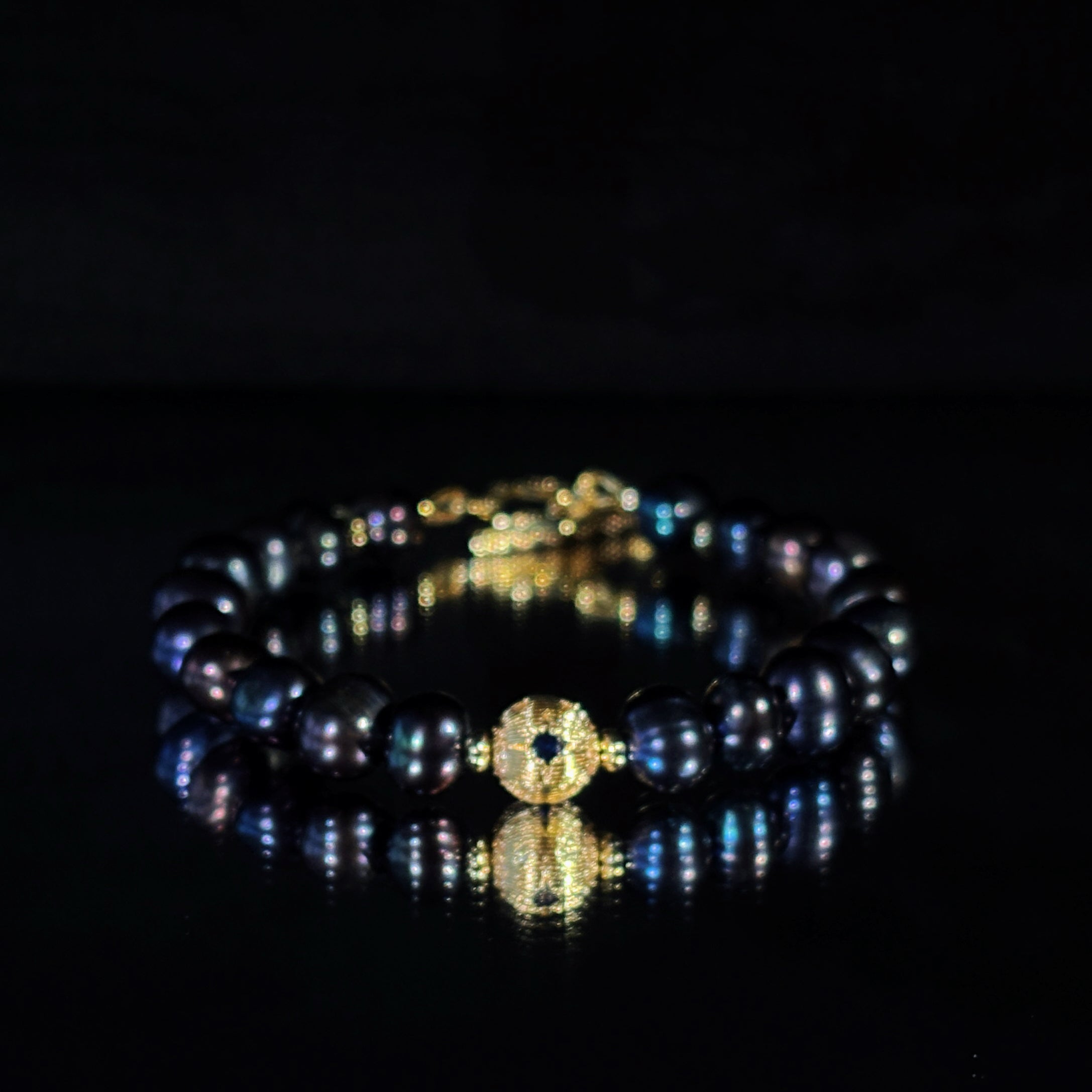 Eclipse Core Black Pearl Subtle Strength Bracelet