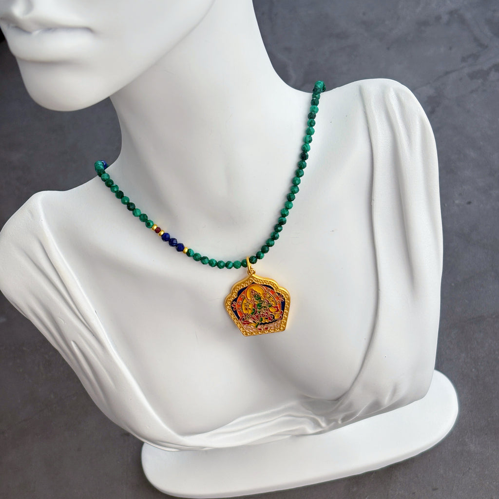 Heart of Compassion Malachite Necklace