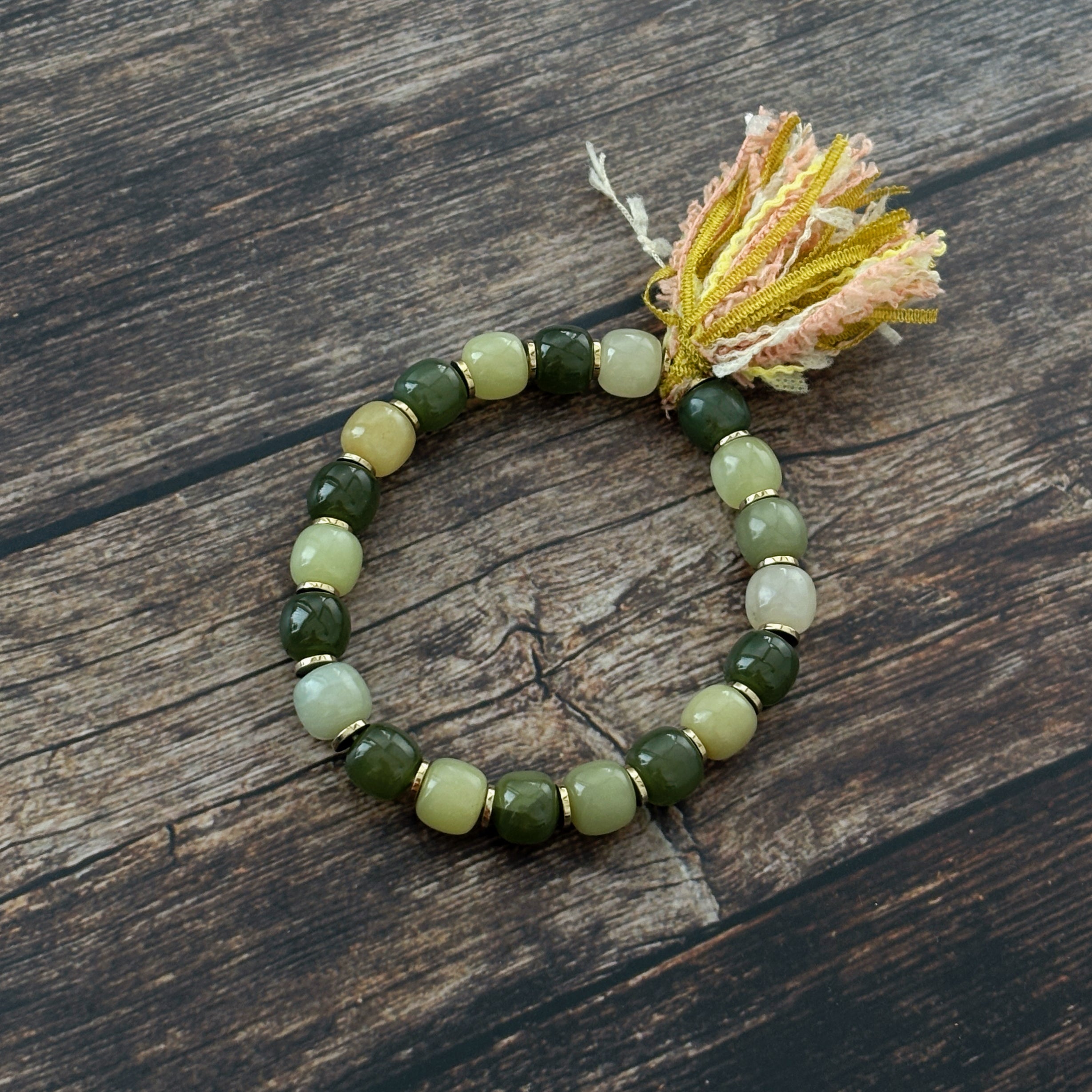 Inner Stillness Jade Growth Bracelet