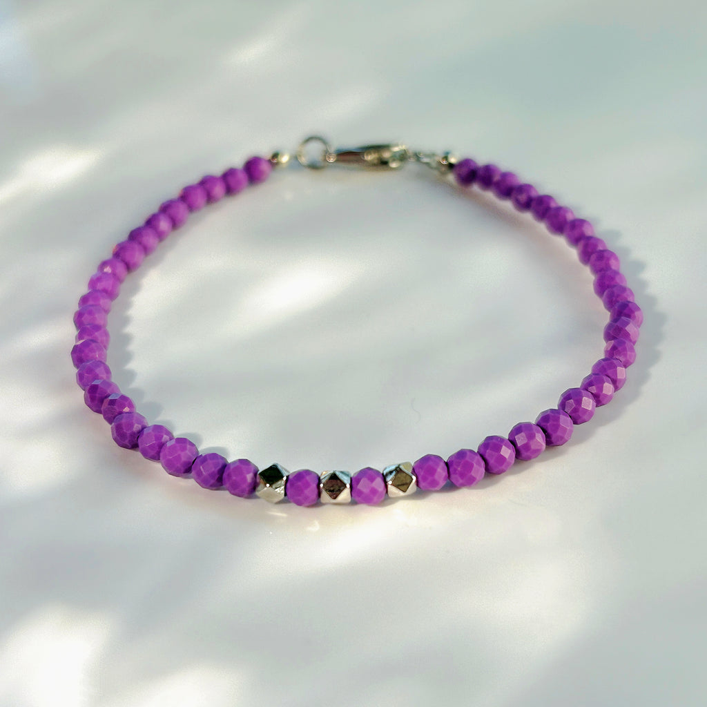 Inner Vision Lepidolite Clarity Inner peace Bracelet