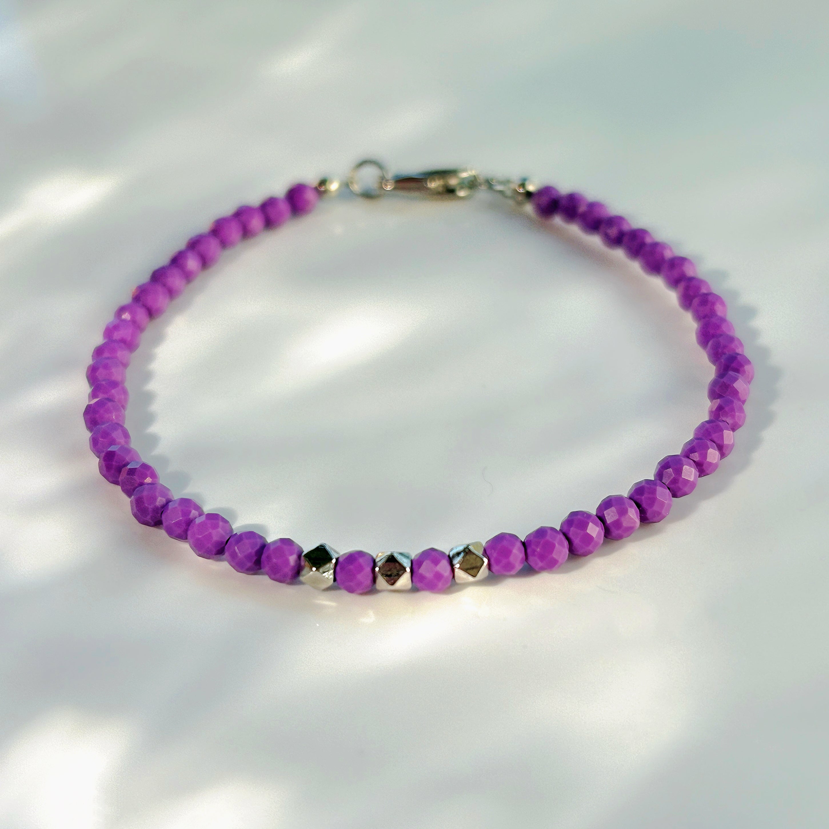 Inner Vision Lepidolite Clarity Inner peace Bracelet