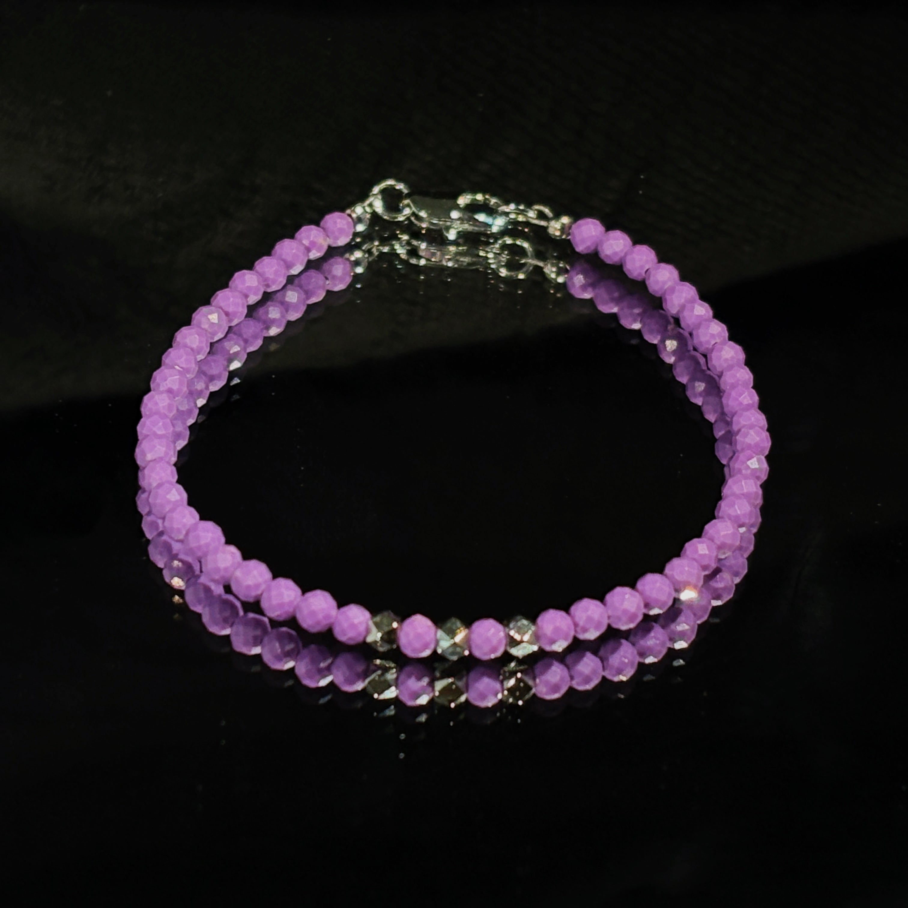 Inner Vision Lepidolite Clarity Inner peace Bracelet