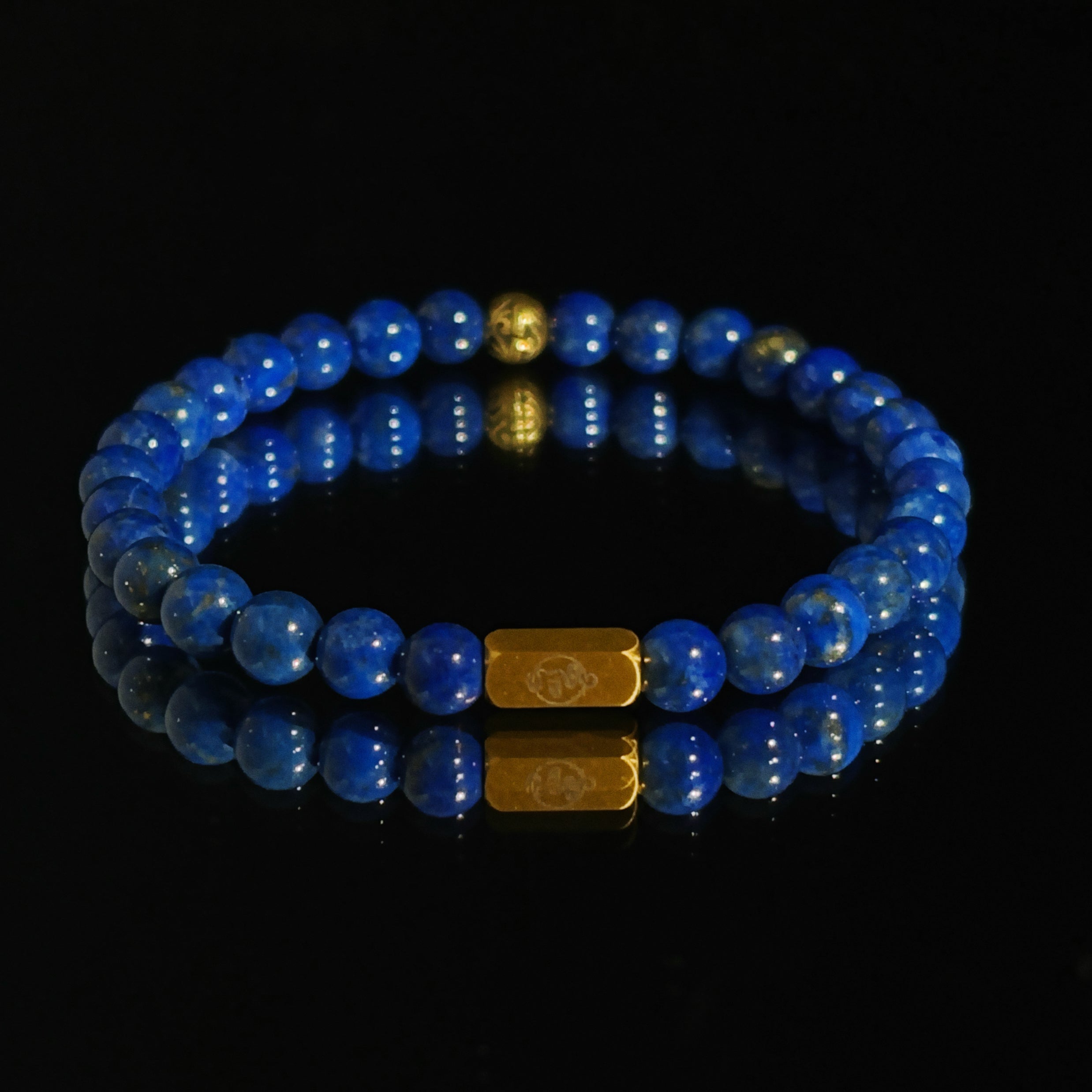 Sultan Crest Lapis Confidence Bracelet