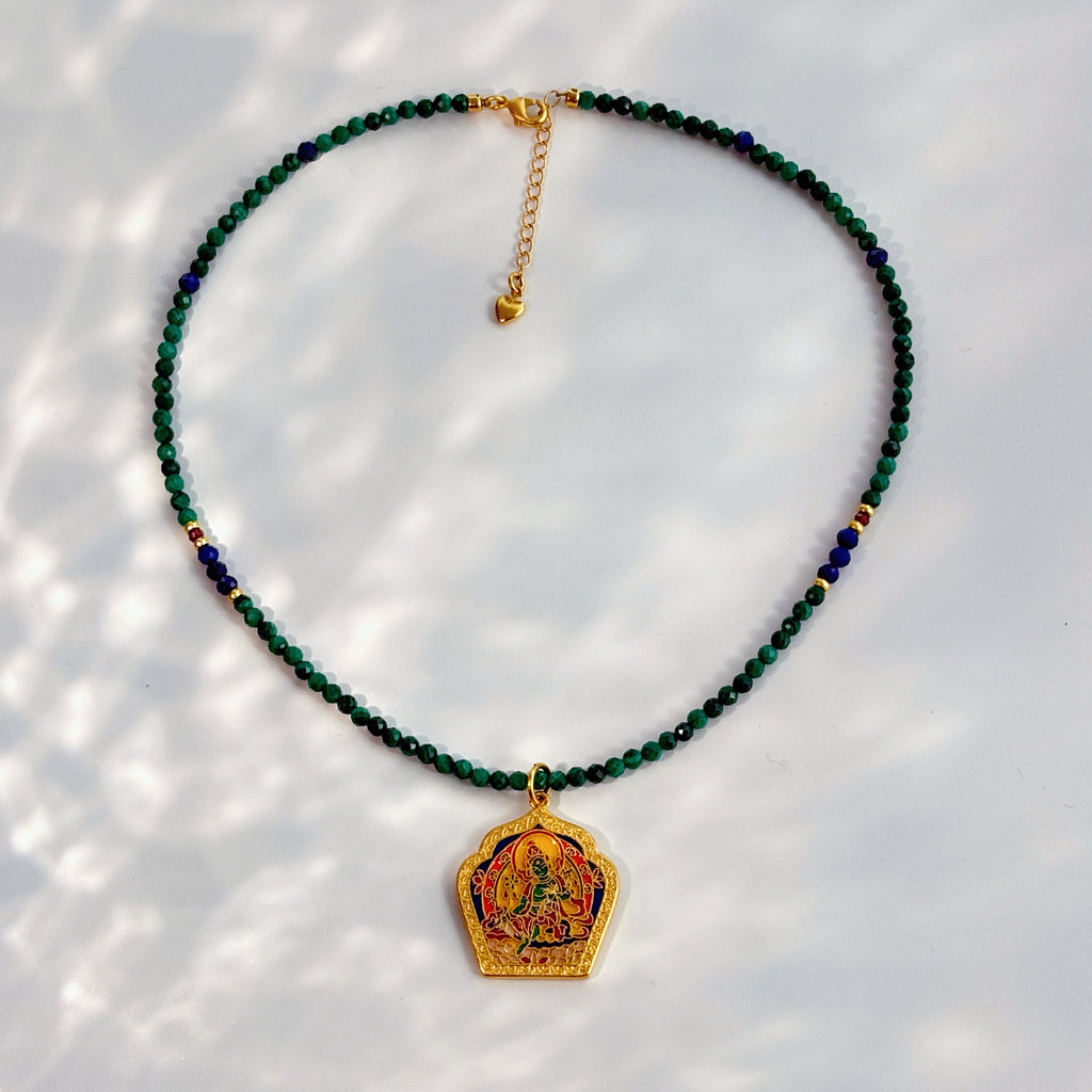 Heart of Compassion Malachite Necklace