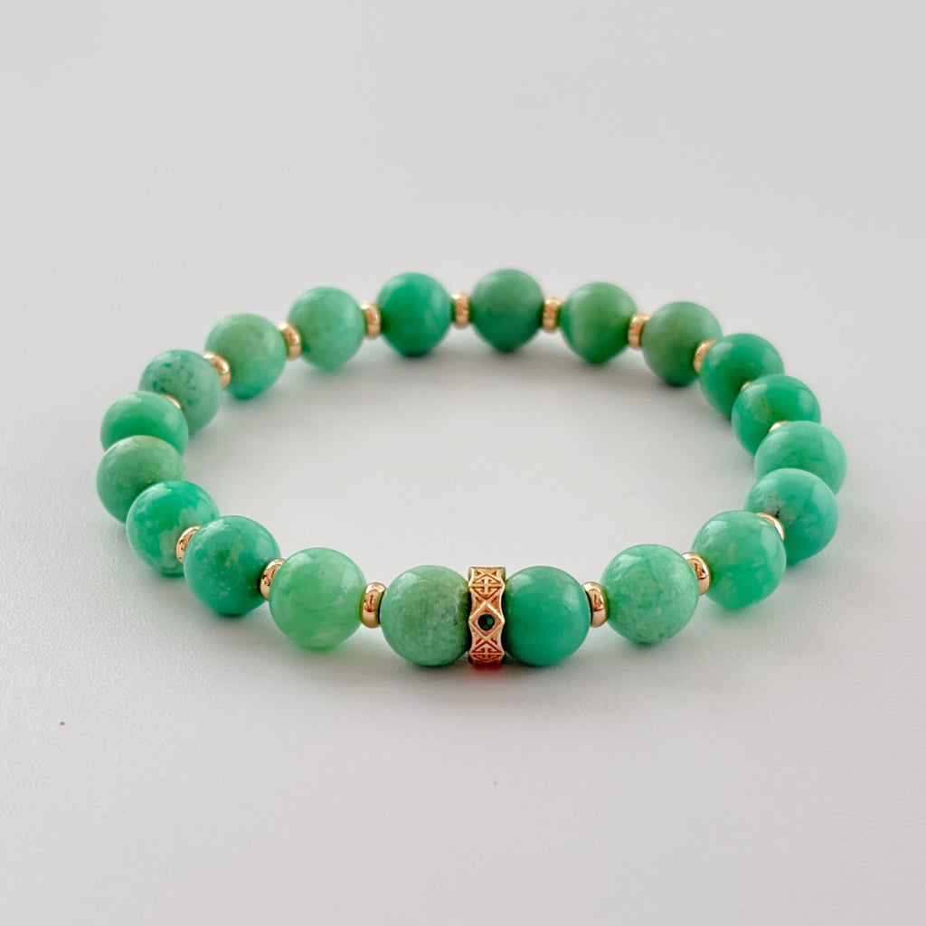 Emerald Crest Australian Jade Prosperity Bracelet
