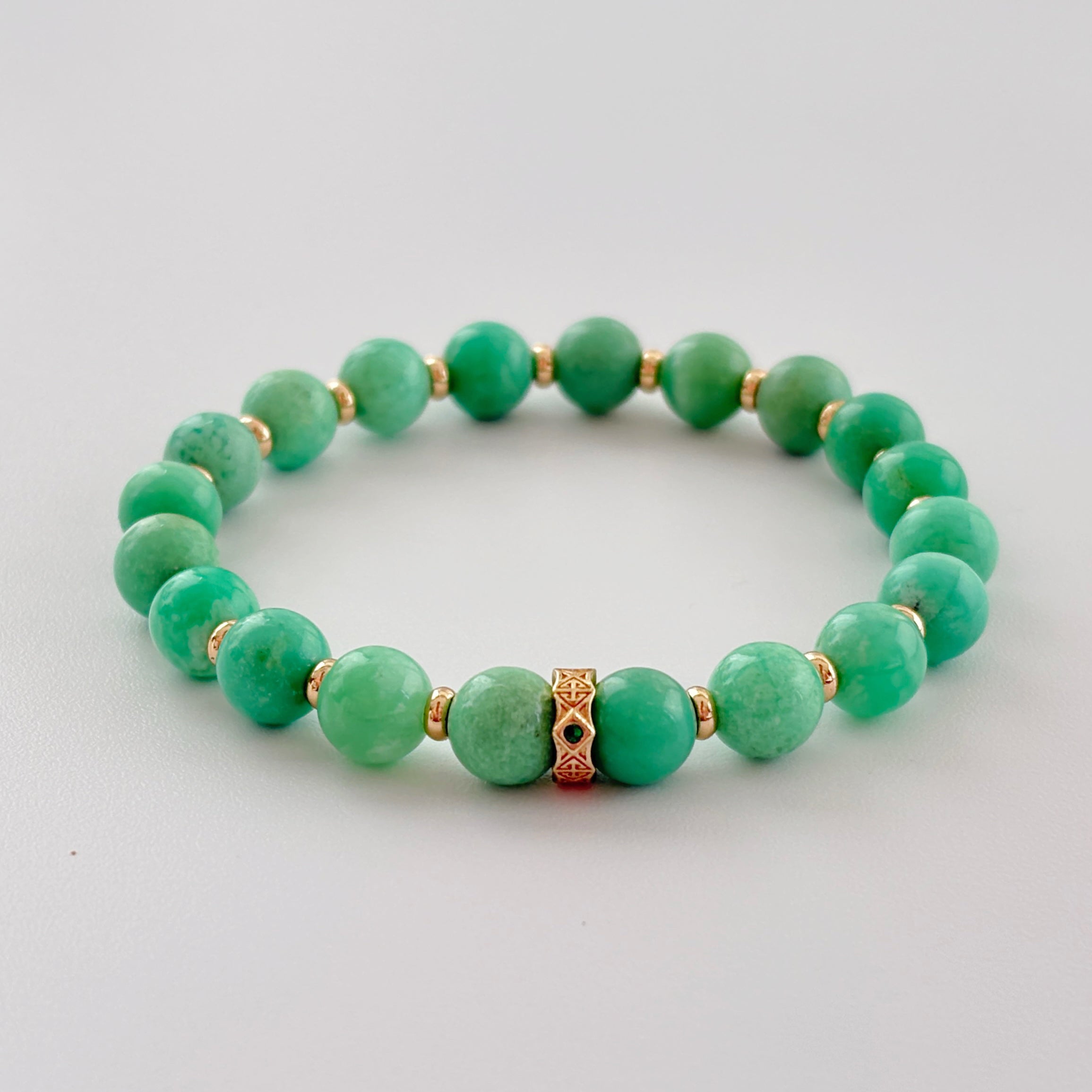 Emerald Crest Australian Jade Prosperity Bracelet