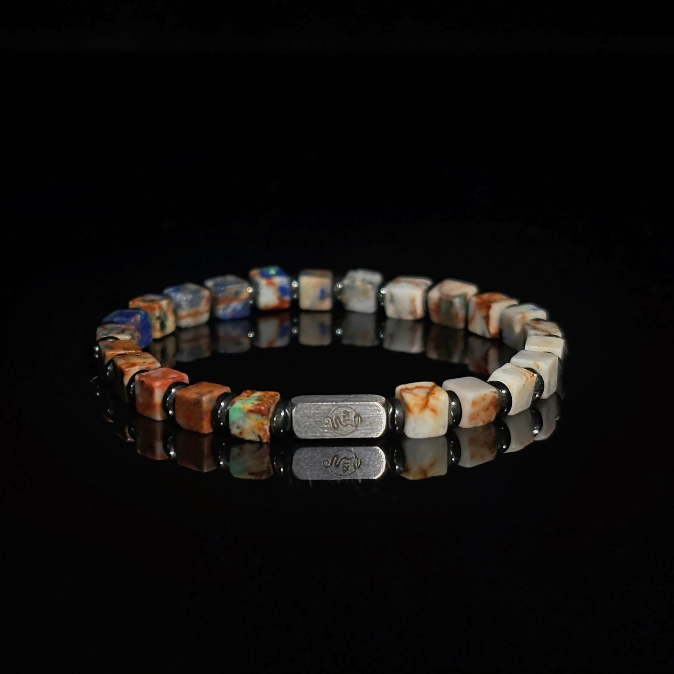 Wings of the Phoenix Lapis Renewal Bracelet