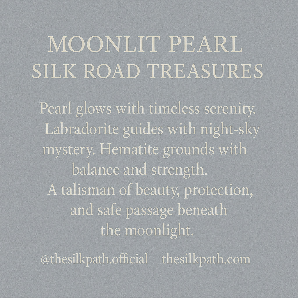 Silk Road Relic Moonlit Pearl Labradorite Femininity Bracelet