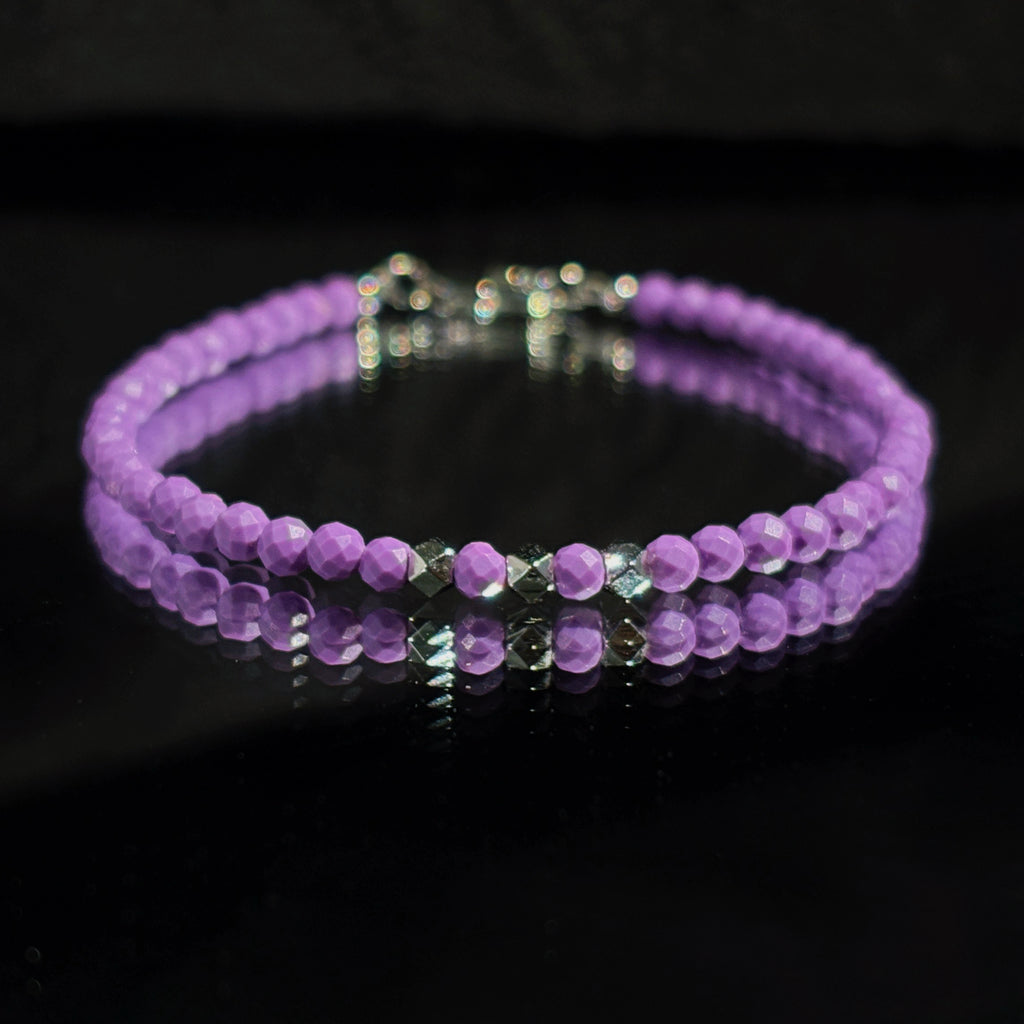 Inner Vision Lepidolite Clarity Inner peace Bracelet