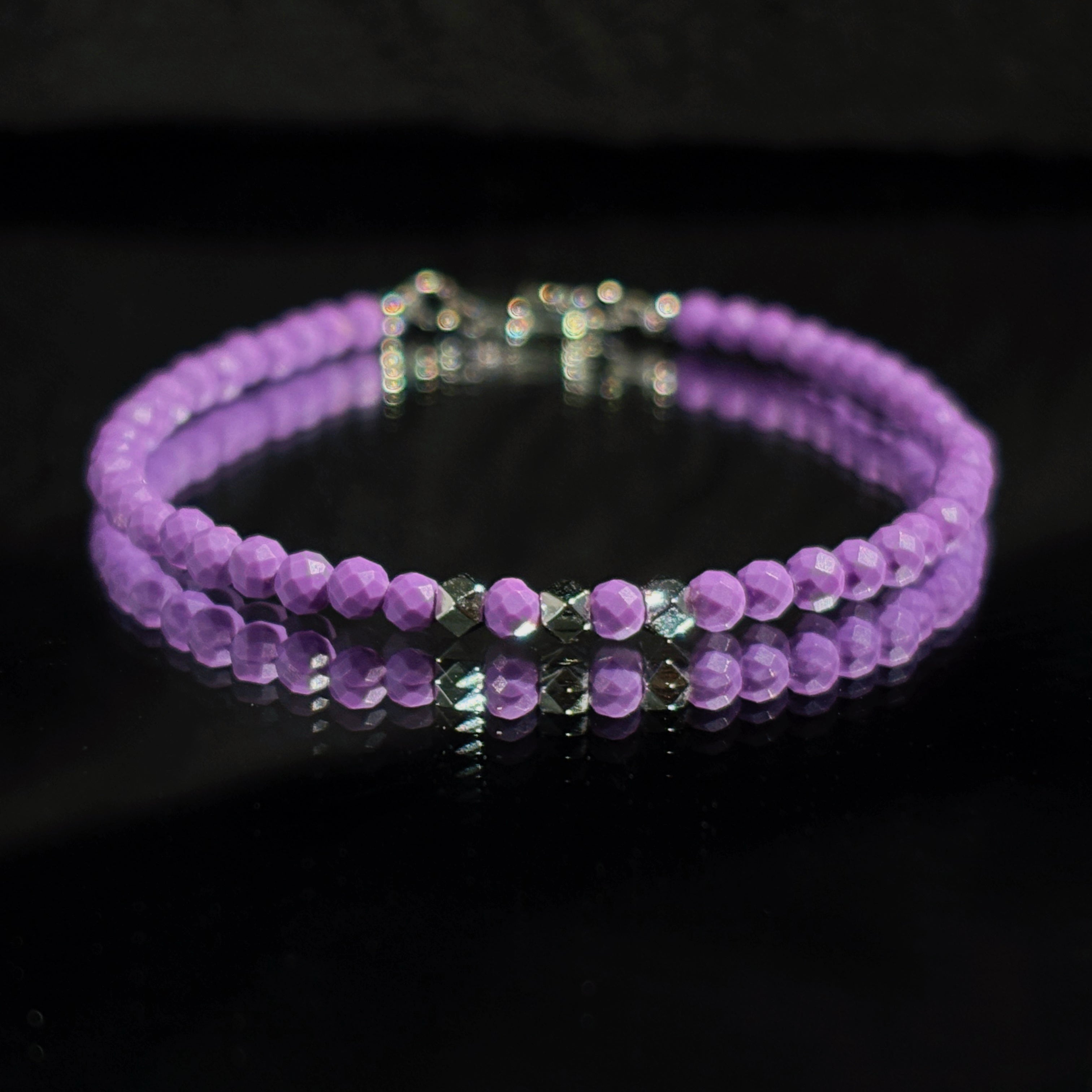 Inner Vision Lepidolite Clarity Inner peace Bracelet