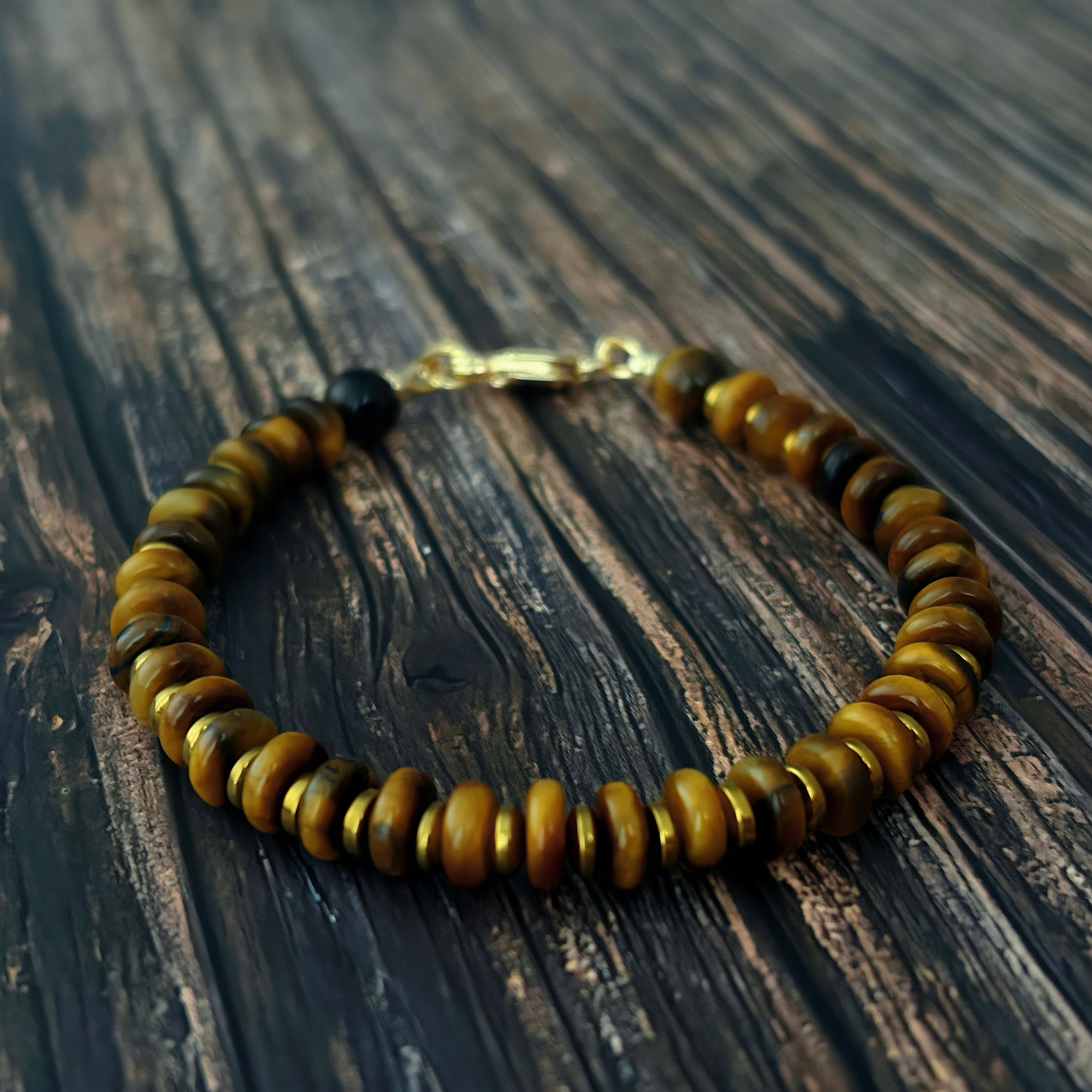 Solar Balance Tiger’s Eye Vitality Bracelet