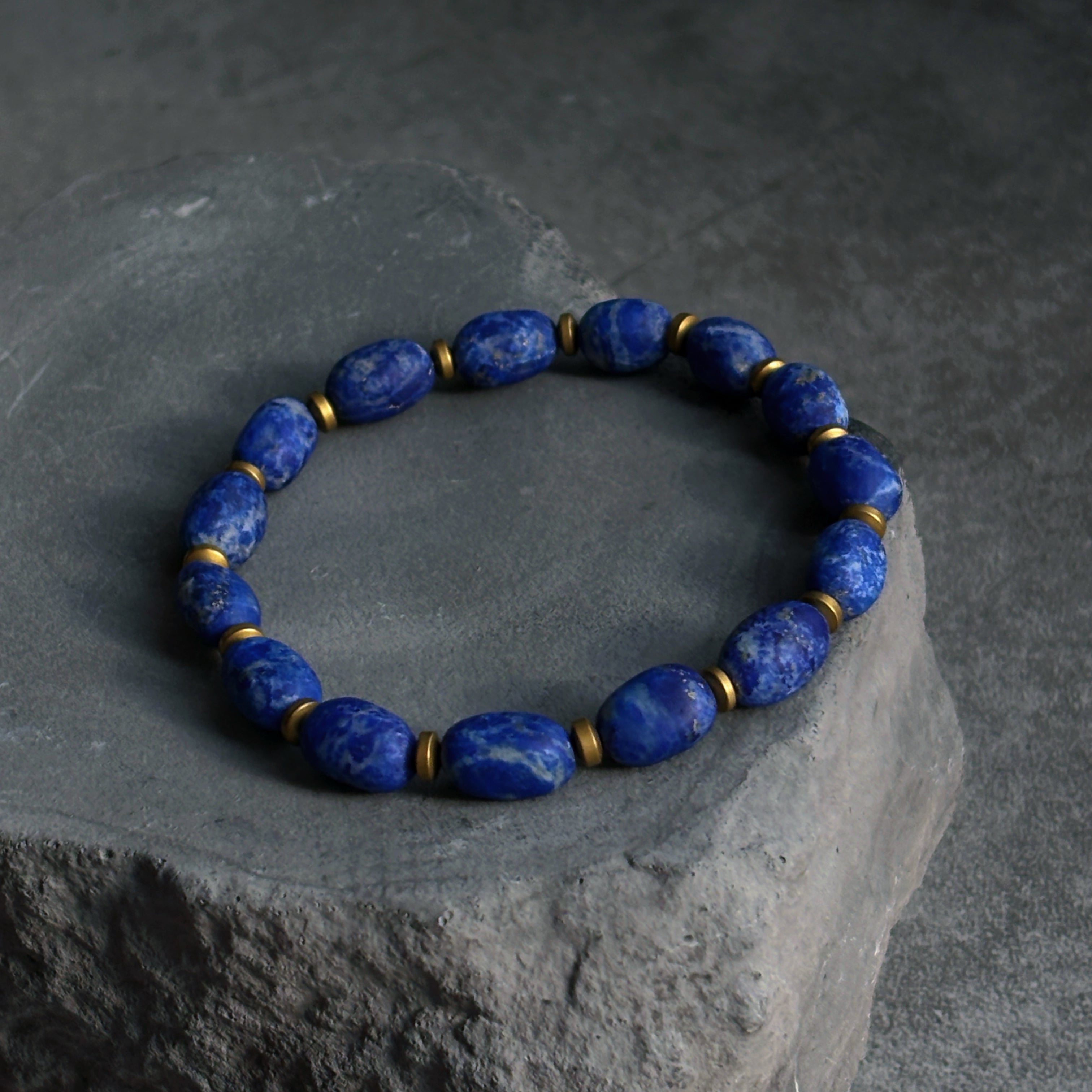 Silk Road Relic Mariners Stone Oval Lapis Lazuli Confidence