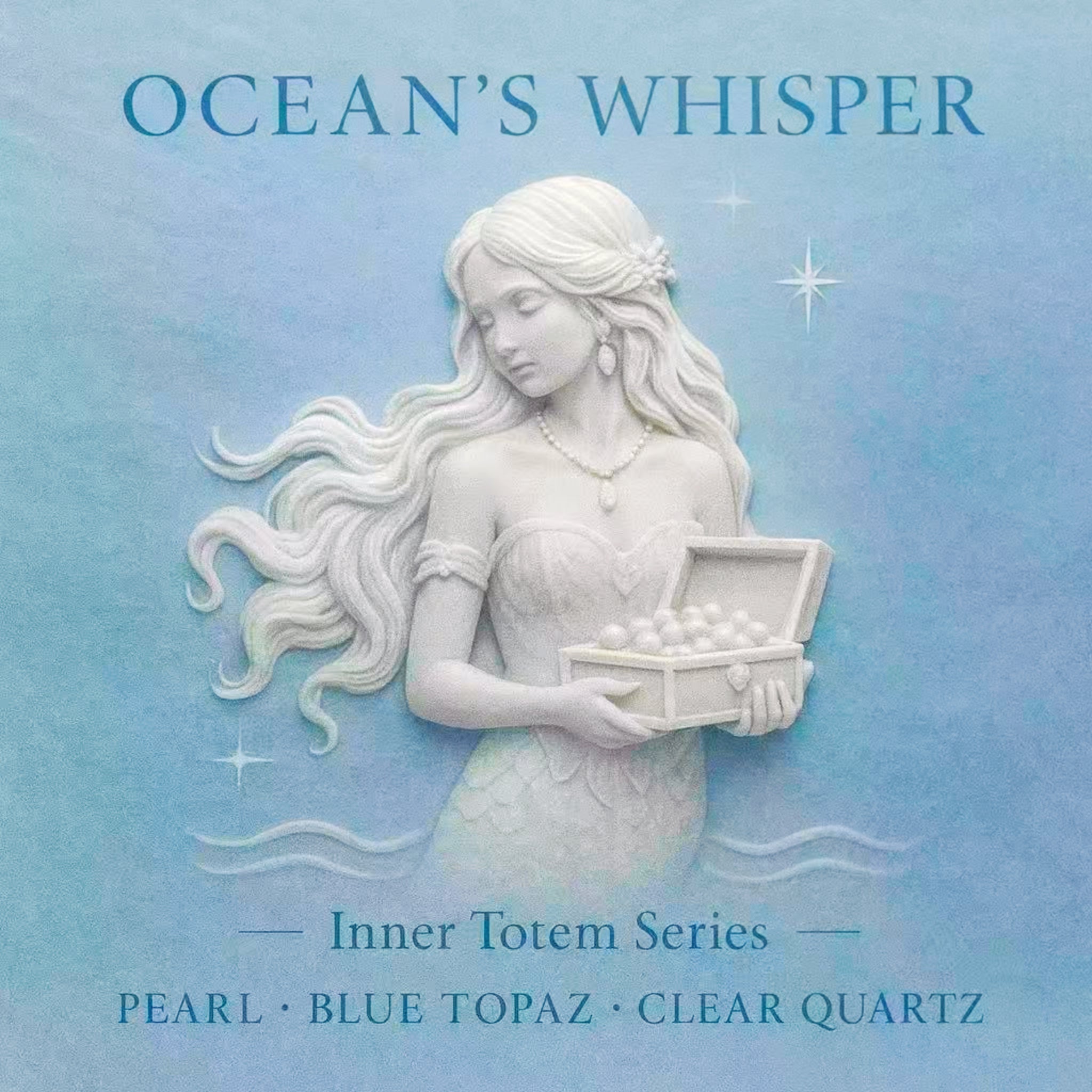 Healing Series Oceans Whisper Blue Topaz Self Love Divine Femininity Bracelet
