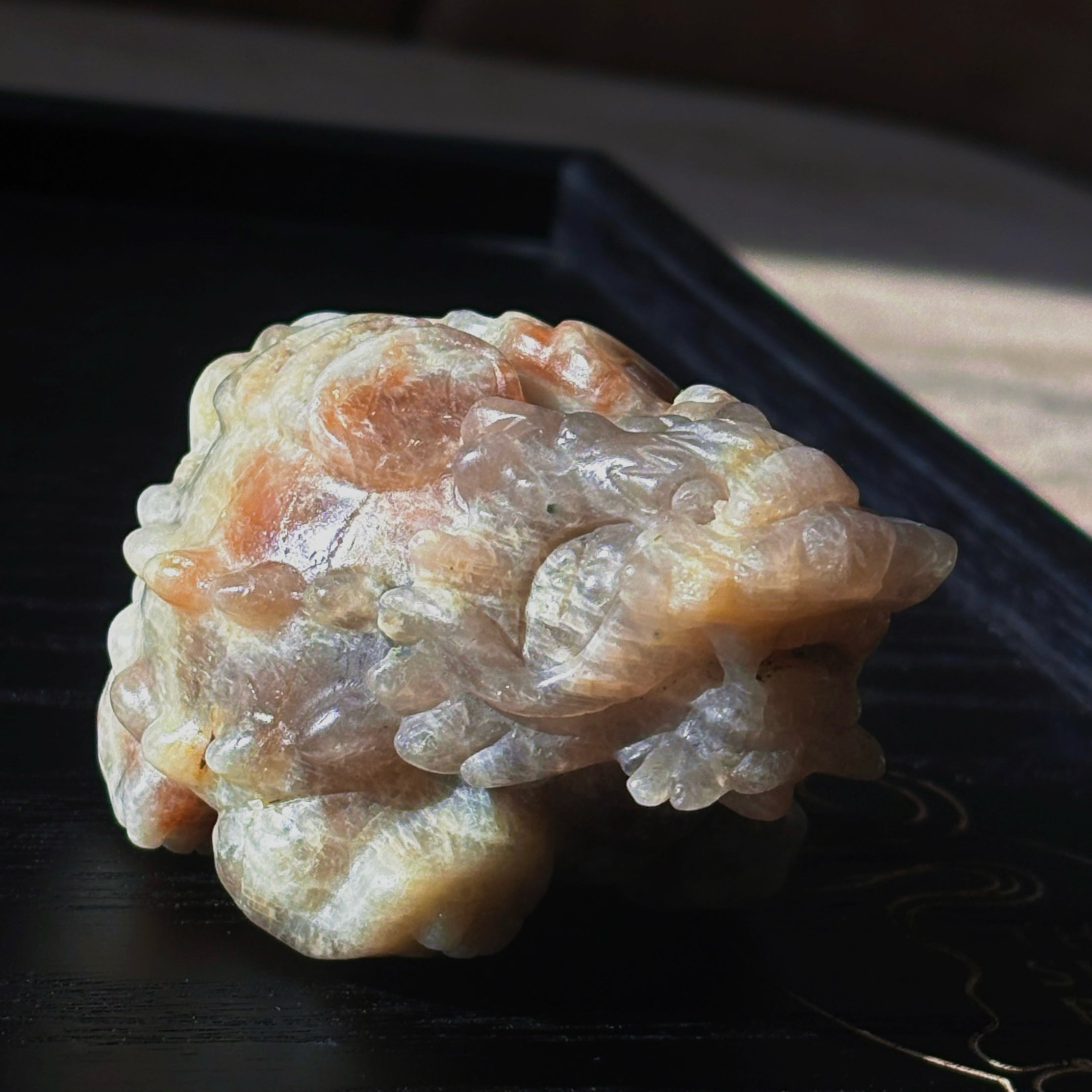 Feng Shui Guardians Sunstone Moonstone Dragon Turtle Feng Shui Prosperity Statue