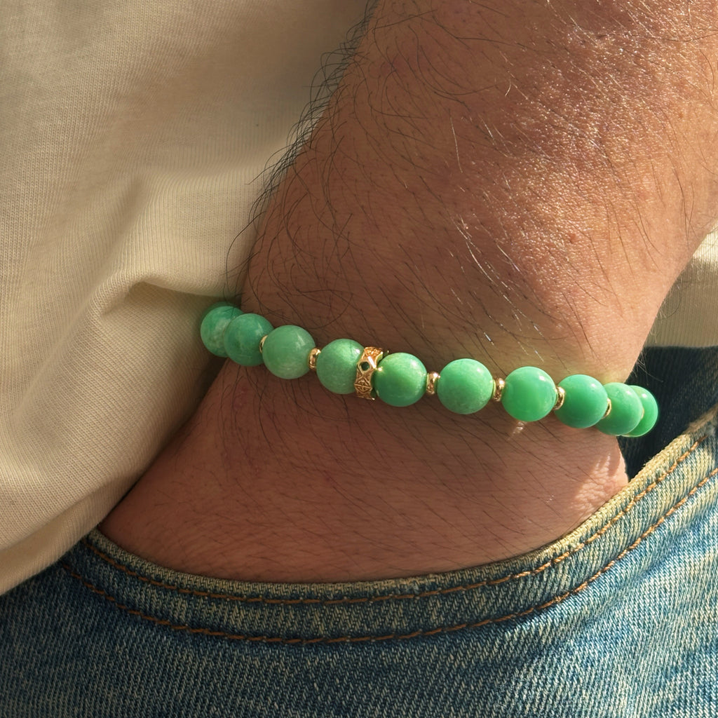 Emerald Crest Australian Jade Prosperity Bracelet