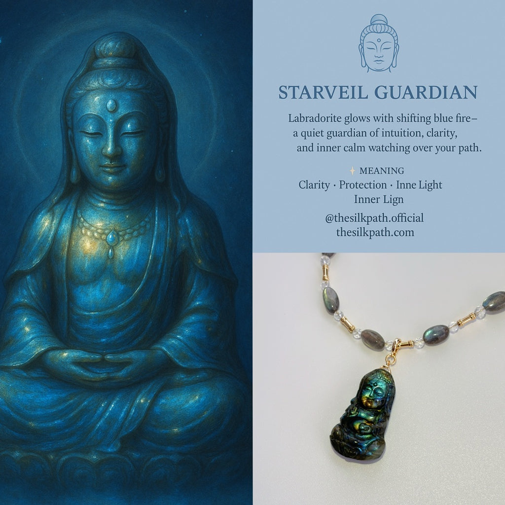 Starveil Labradorite Guardian Pendant Intuition Necklace