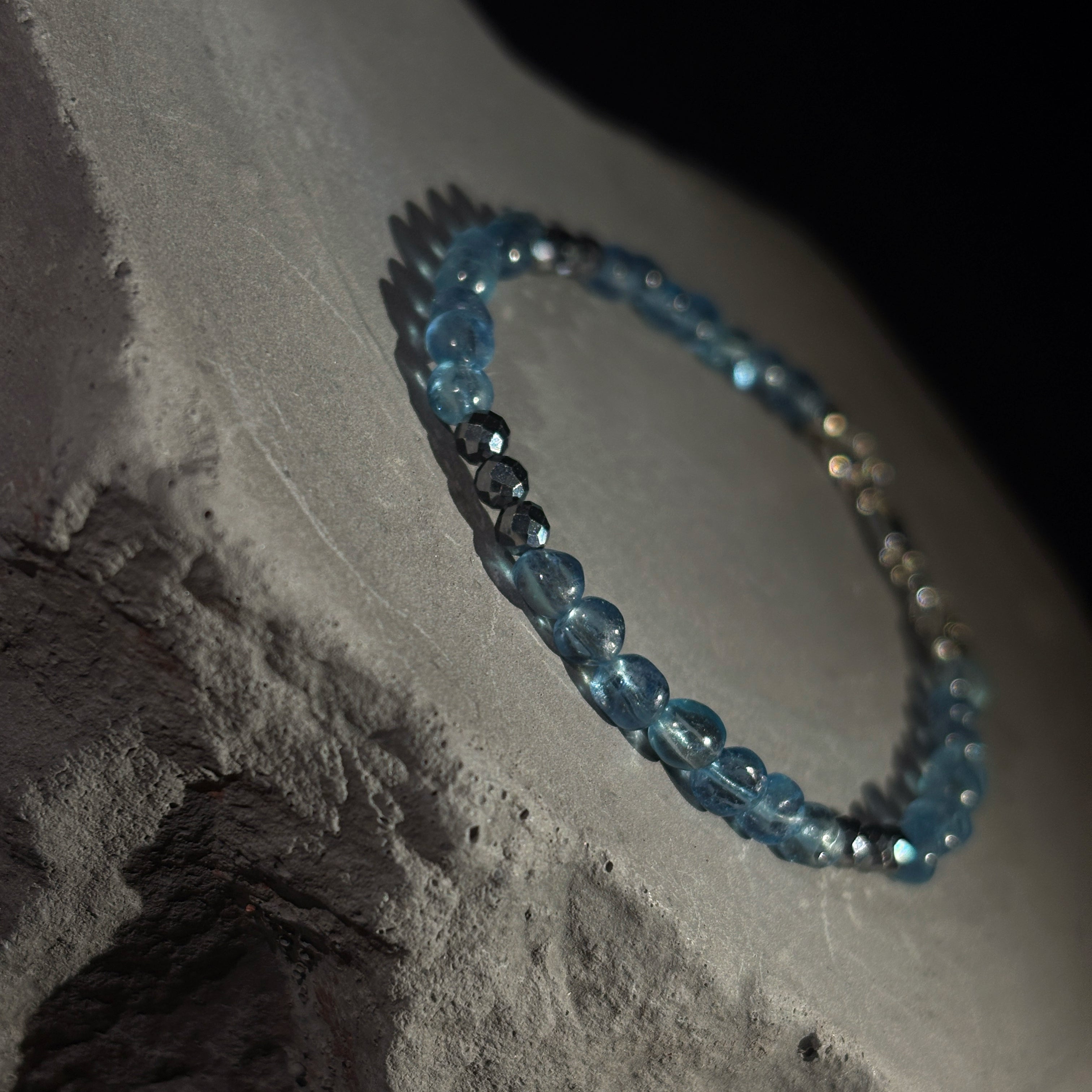 Deep Current Santa Maria Aquamarine Insight Bracelet