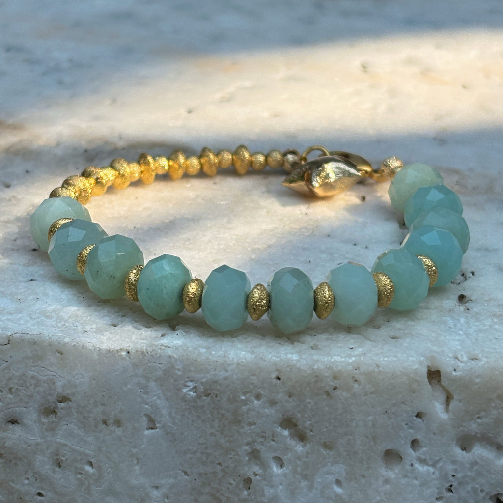 Magic Series Ocean Star Faceted Amazonite Serenity Bracelet