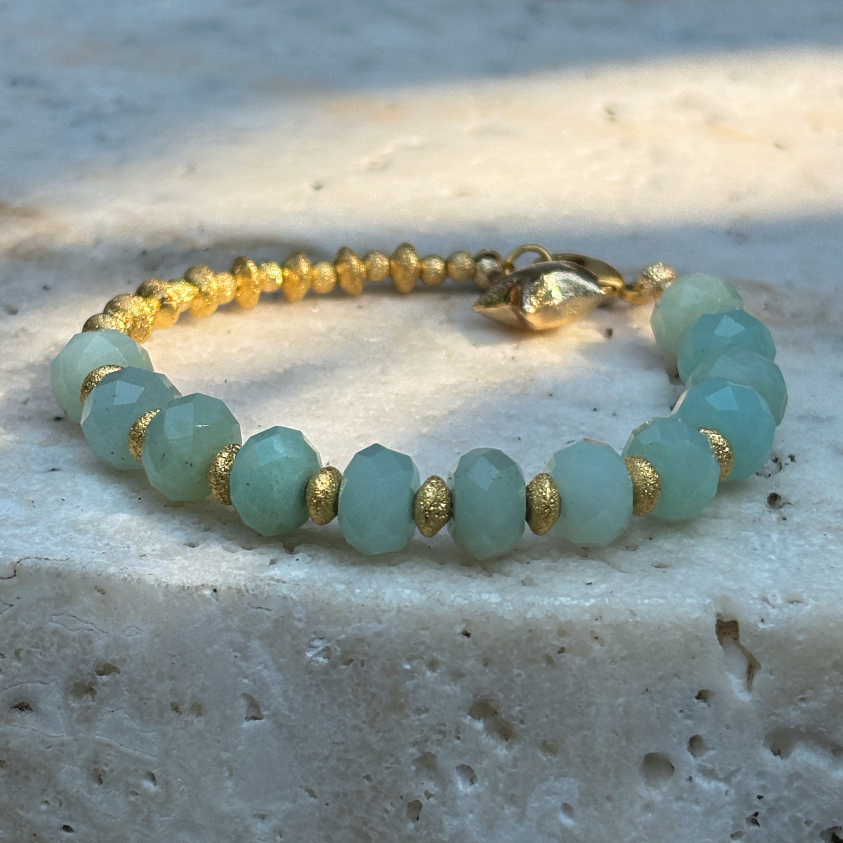 Magic Series Ocean Star Faceted Amazonite Serenity Bracelet