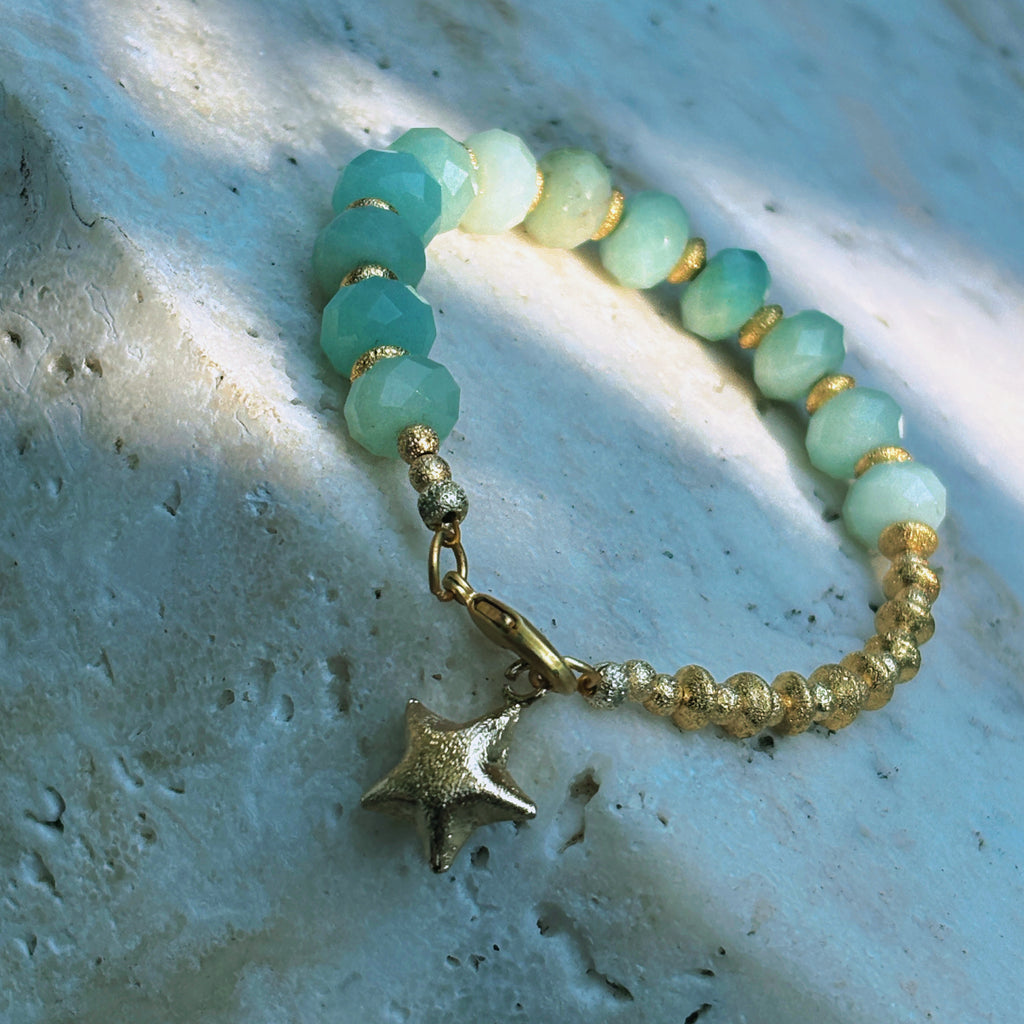 Magic Series Ocean Star Faceted Amazonite Serenity Bracelet