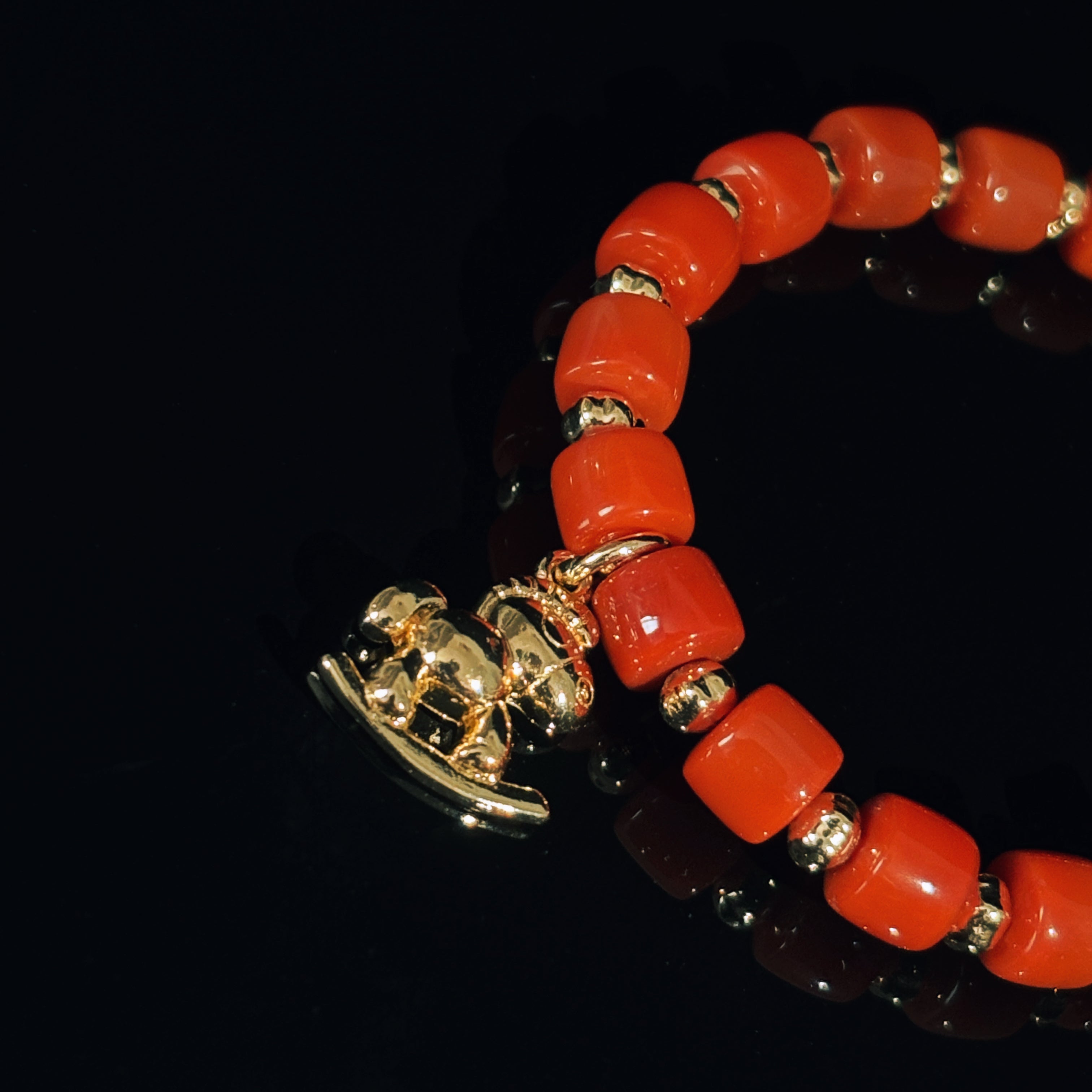 Healing Series Fairy Steed Red Agate Inner Child Bracelet