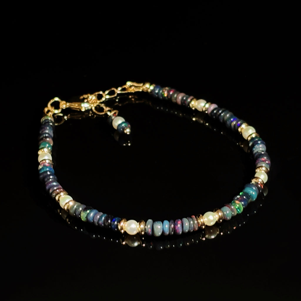 Sentinel Dark Lumina Black Opal Intuition Bracelet