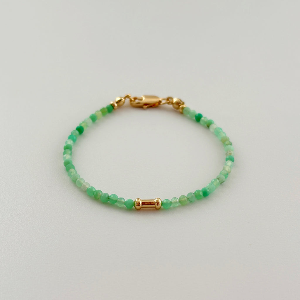 Mint Whisper Australian Jade Renewal Bracelet