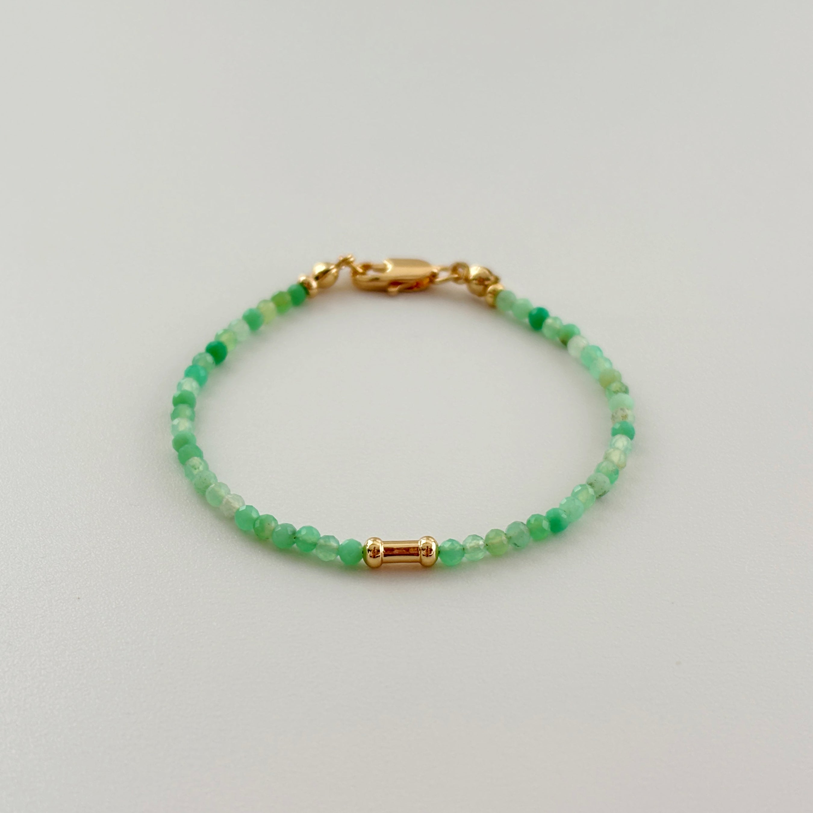 Mint Whisper Australian Jade Renewal Bracelet