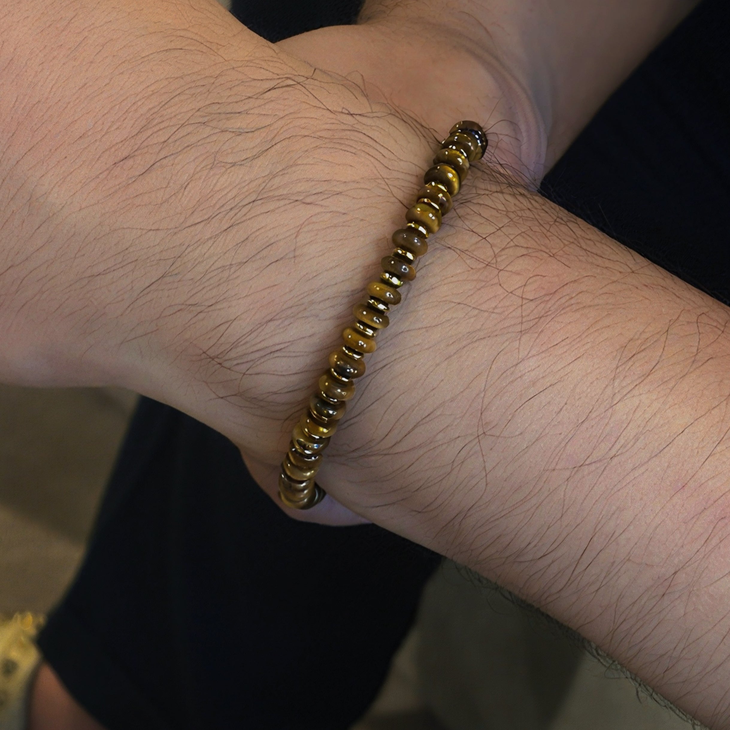 Sentinel Tiger Eye Bracelet Solar Balance Vitality