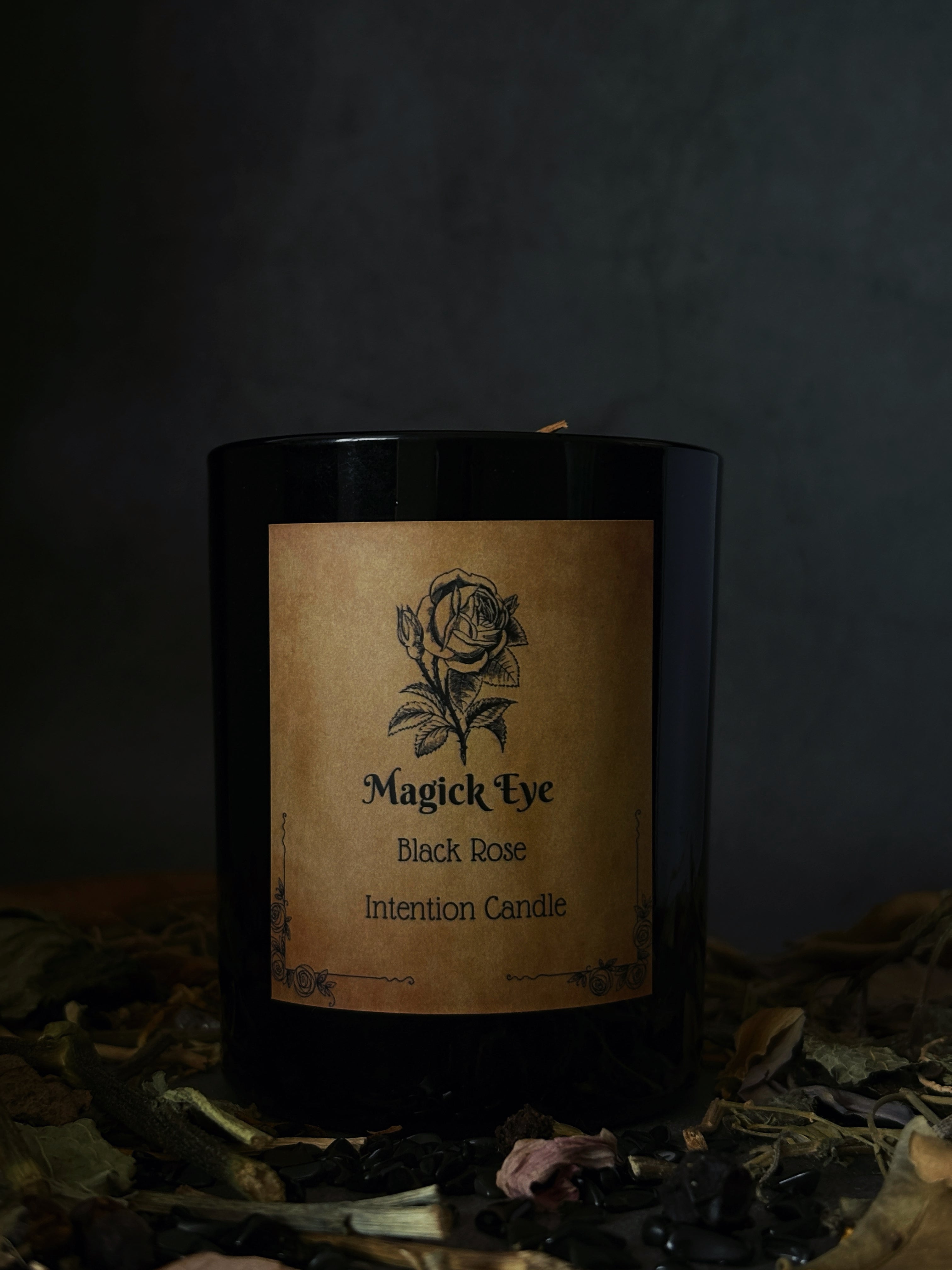 Black Rose Candle Transformation & Awareness
