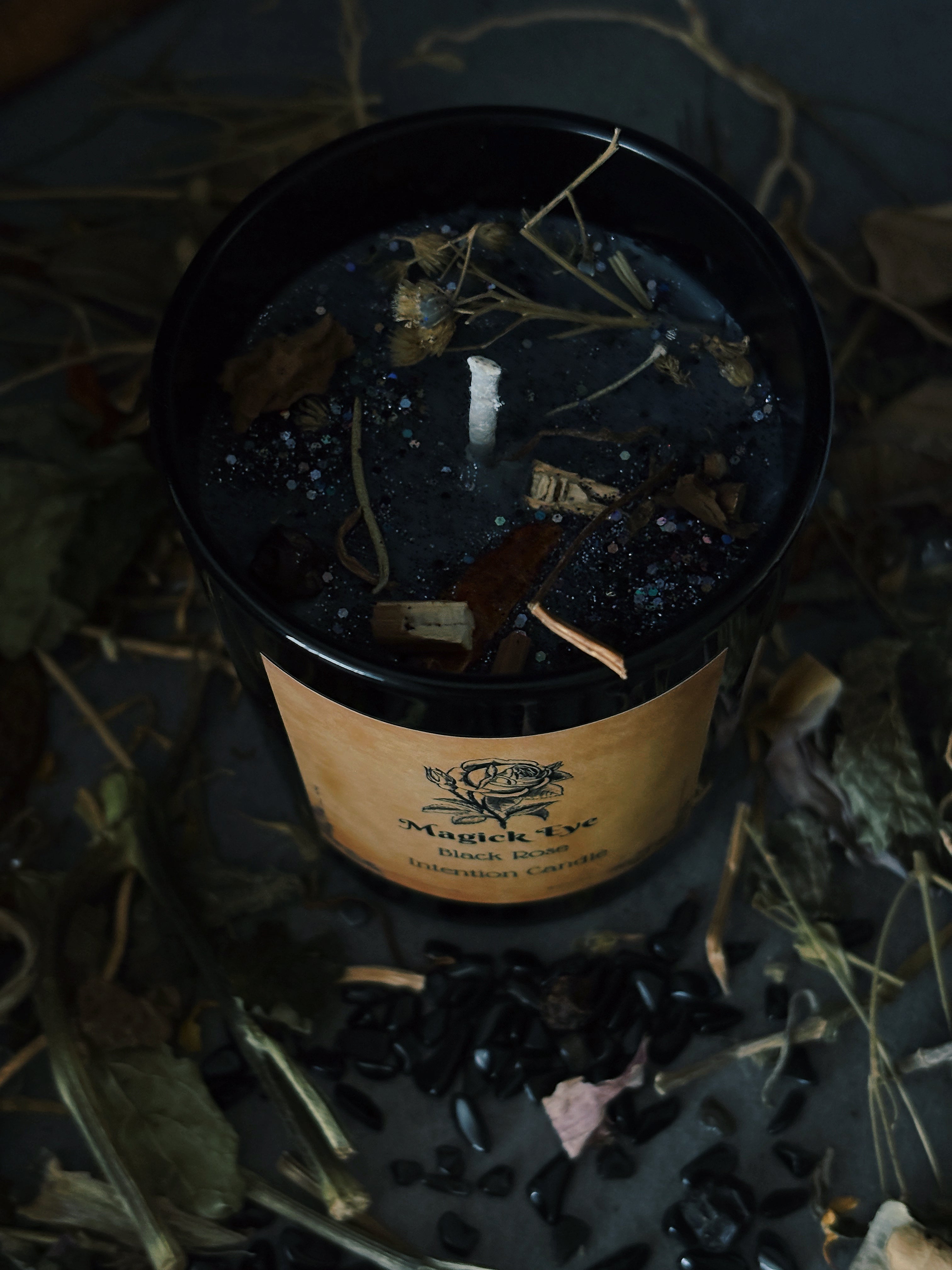 Black Rose Candle Transformation & Awareness