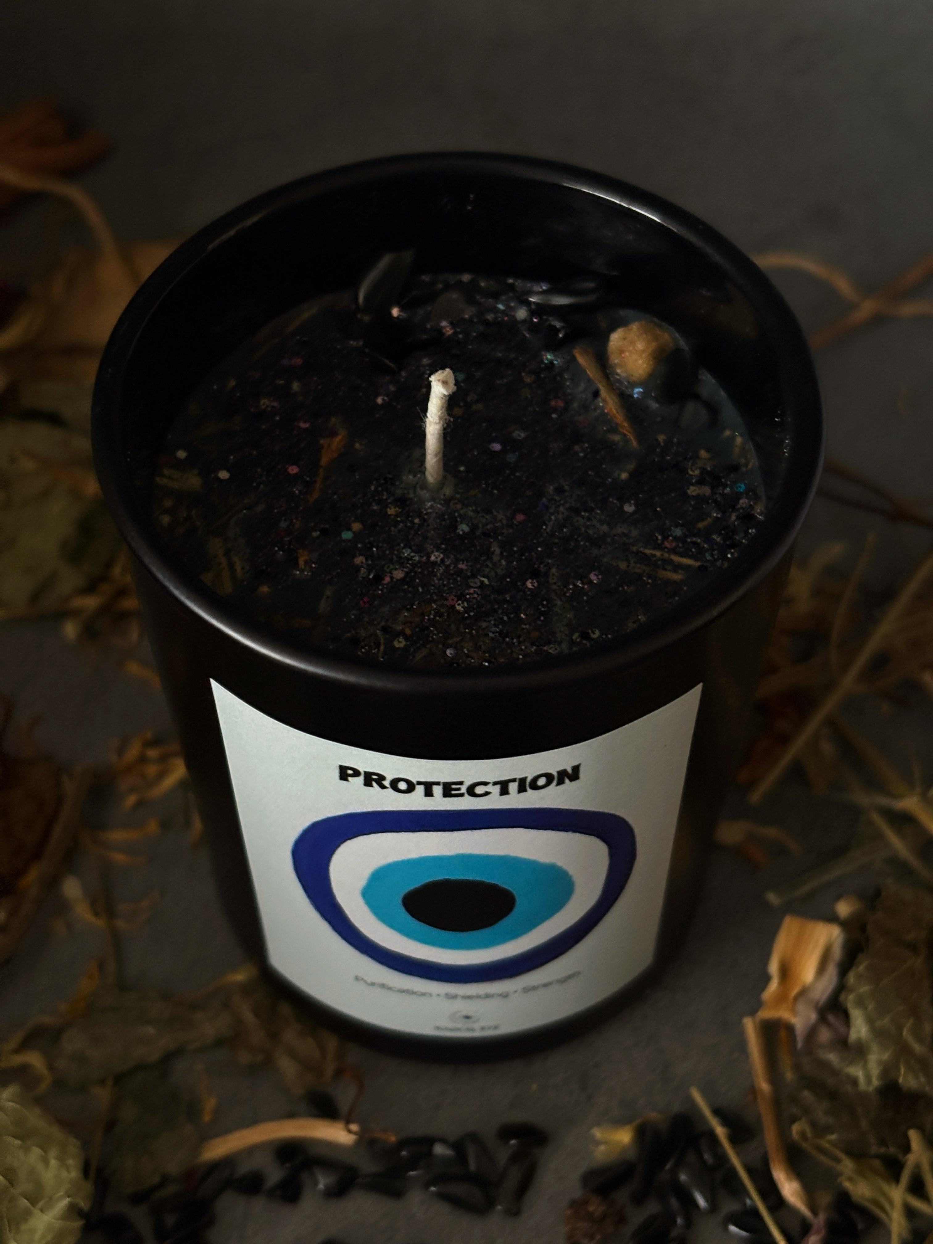 Protection Candle Energy Defense