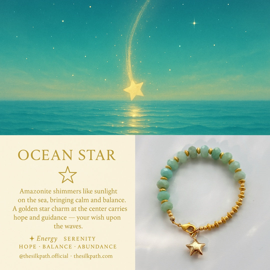Ocean Star Amazonite Serenity Bracelet